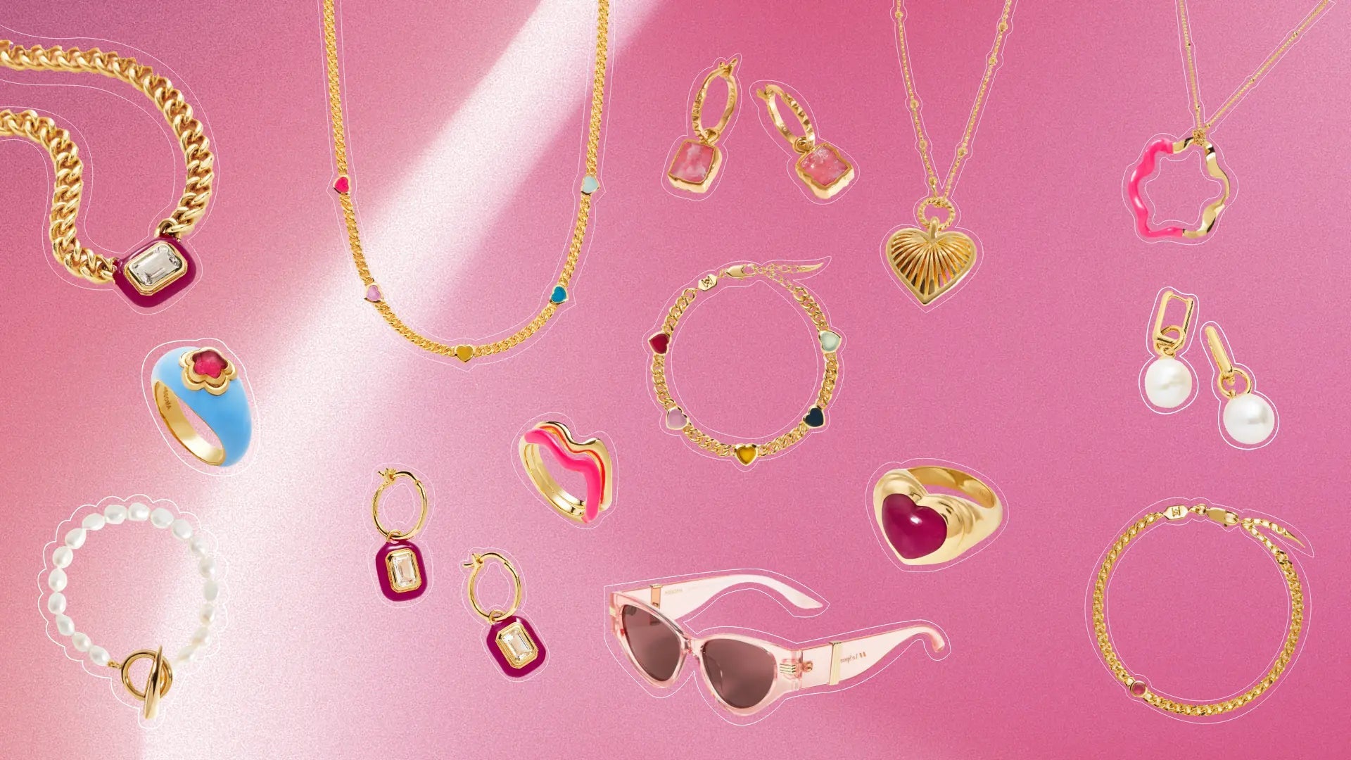 Barbiecore 101: Think Pink with Your Jewellery Layers