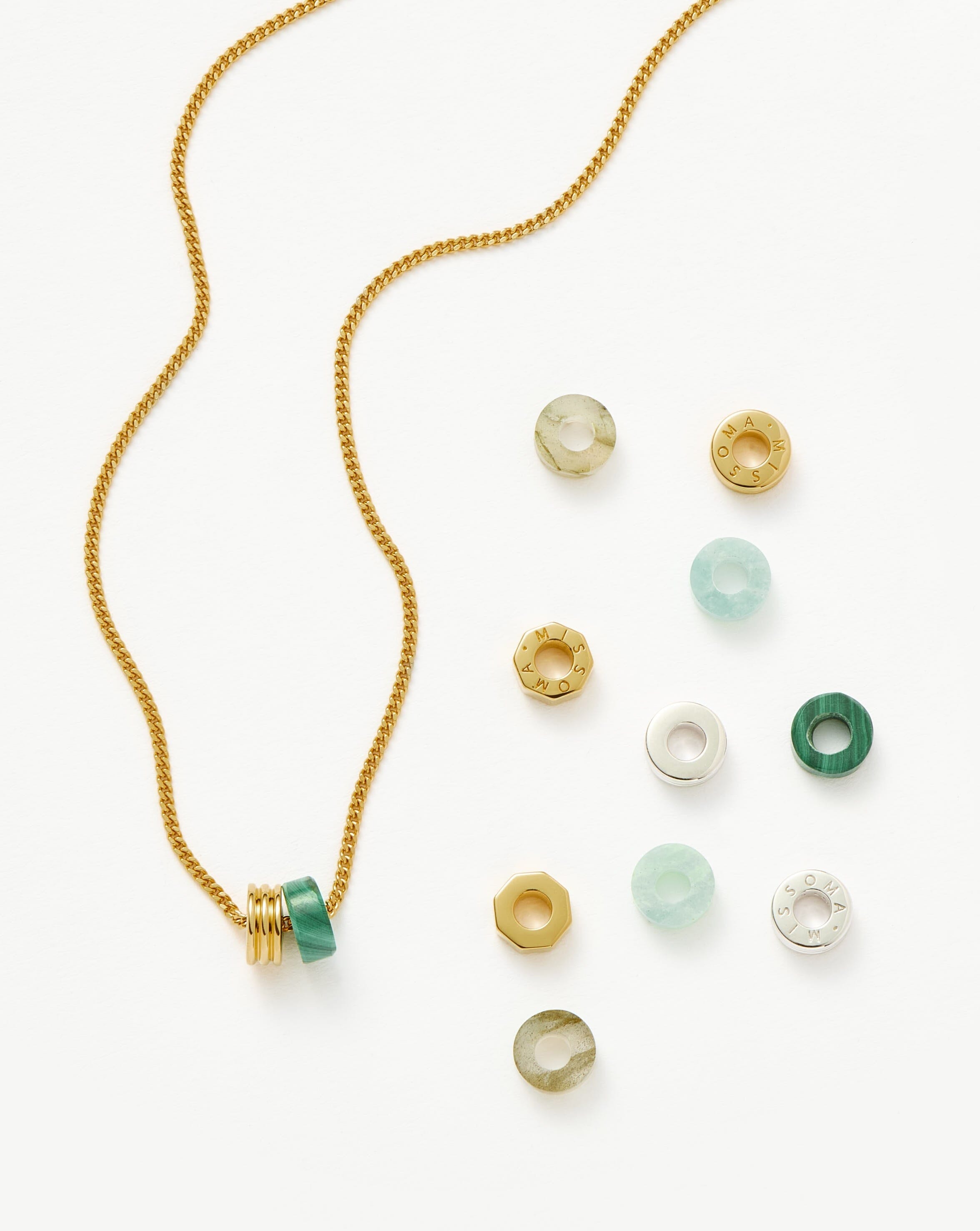 Abacus Beaded Gemstone Make-Your-Own Set | 18ct Recycled Gold Vermeil on Recycled Sterling Silver Layering Sets Missoma 