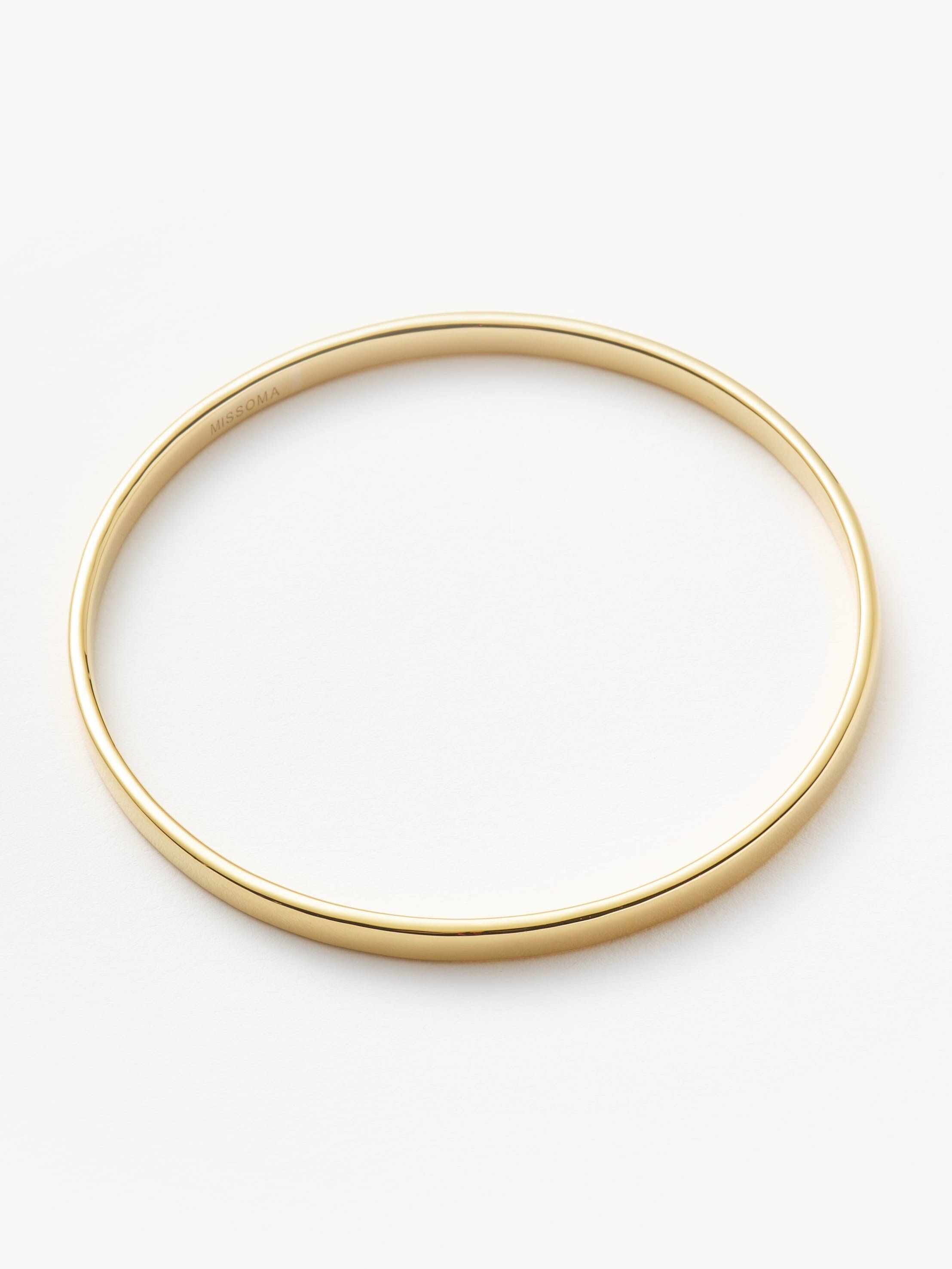 Classic Bangle | 18ct Gold Plated Bracelets Missoma 