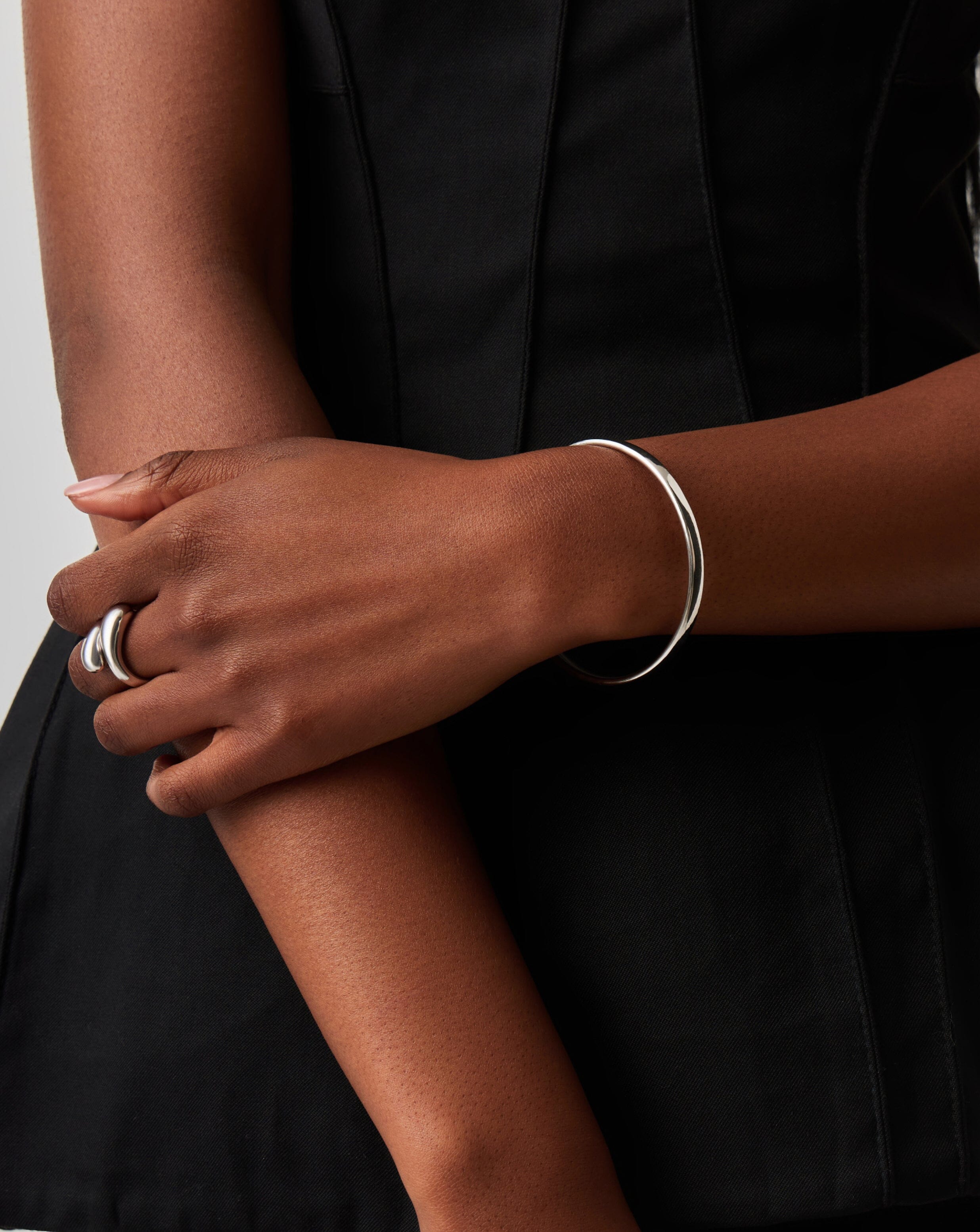 Classic Bangle | Silver Plated Bracelets Missoma 