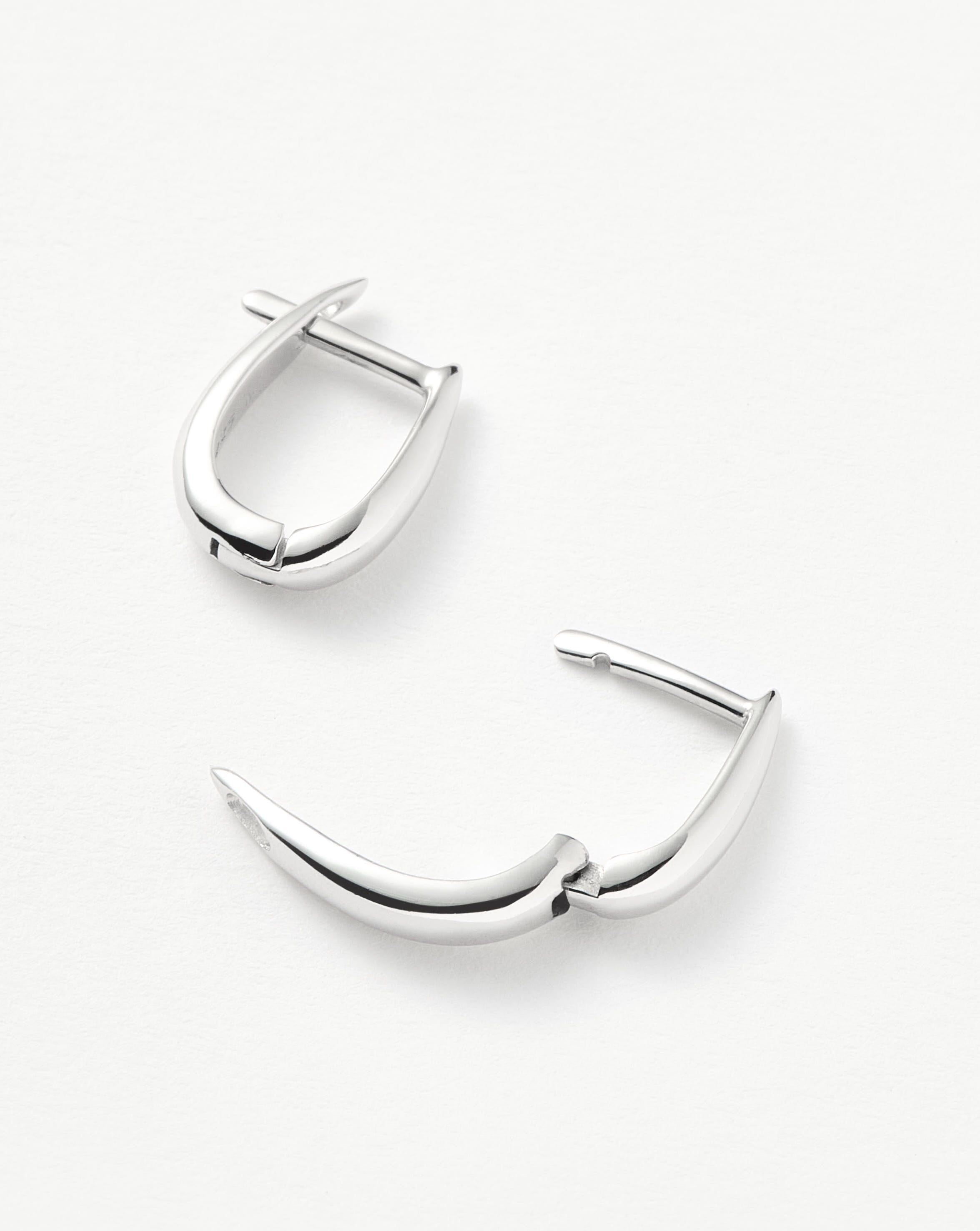 Claw Huggies | Sterling Silver Earrings Missoma 