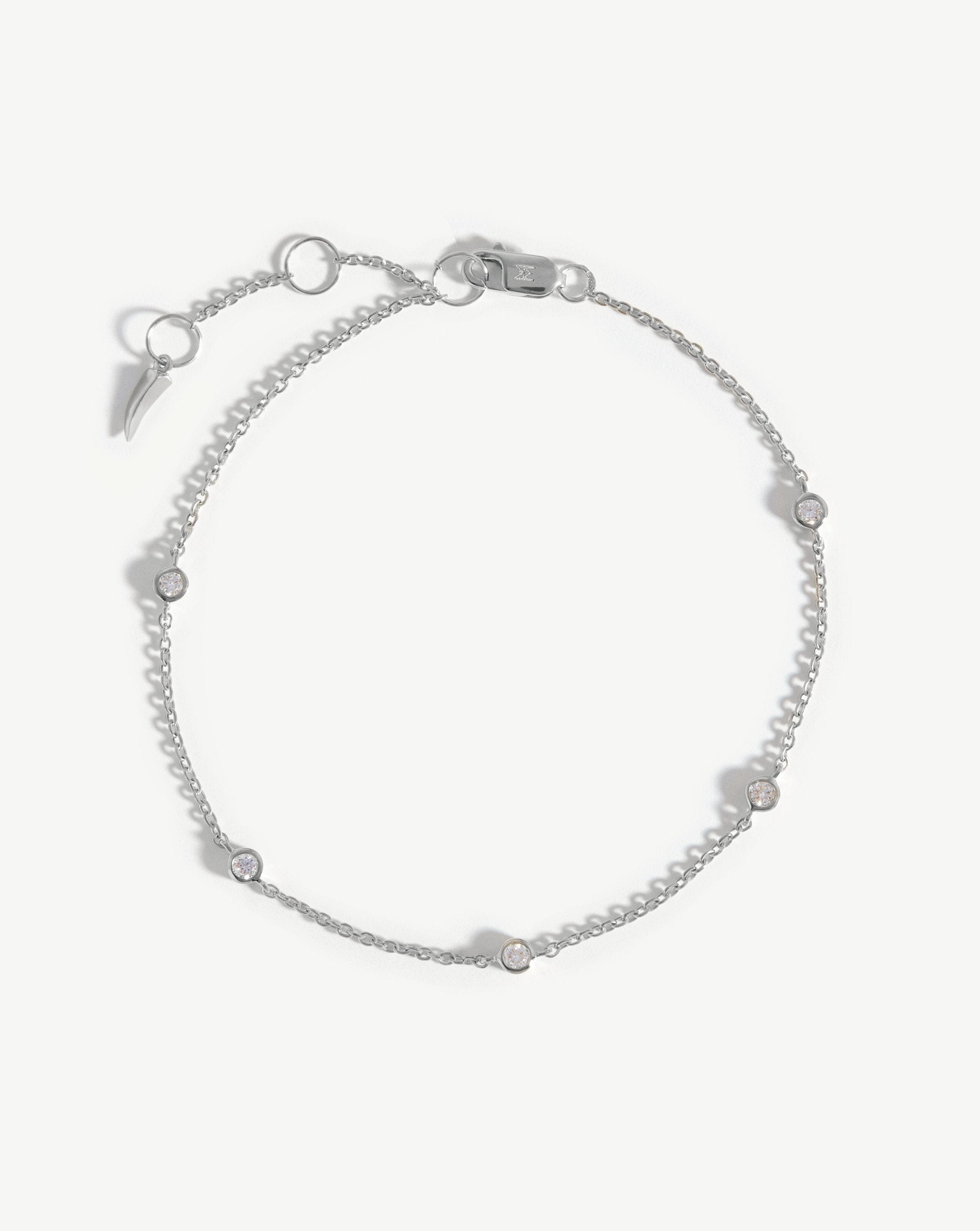 Fine Floating Diamond Bracelet Bracelets Missoma 