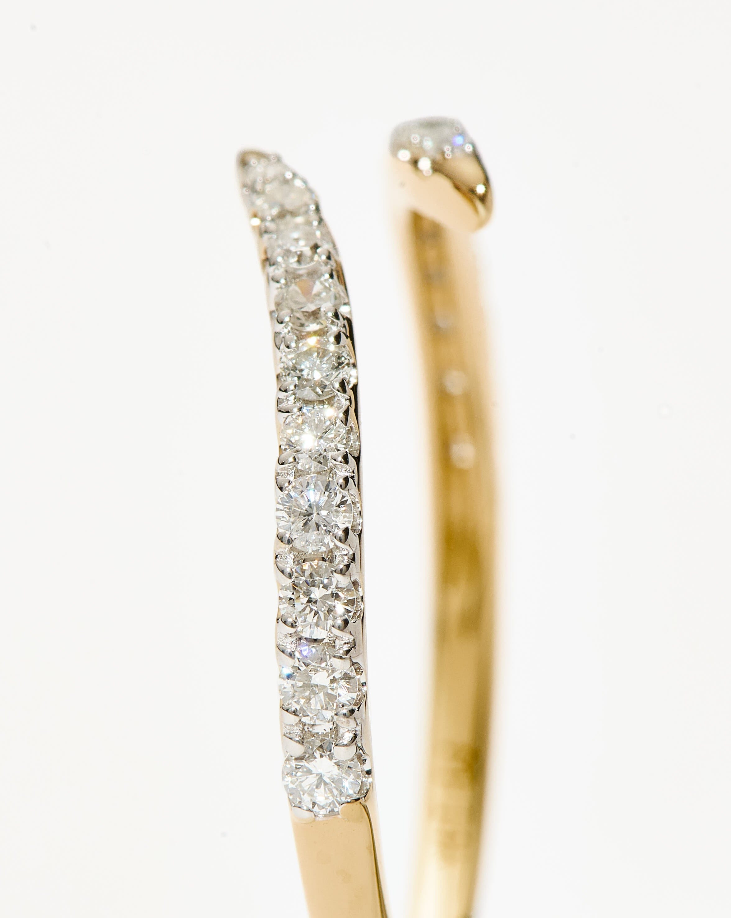 Fine Open Claw Ring | 14ct Solid Gold/Diamond Rings Missoma 