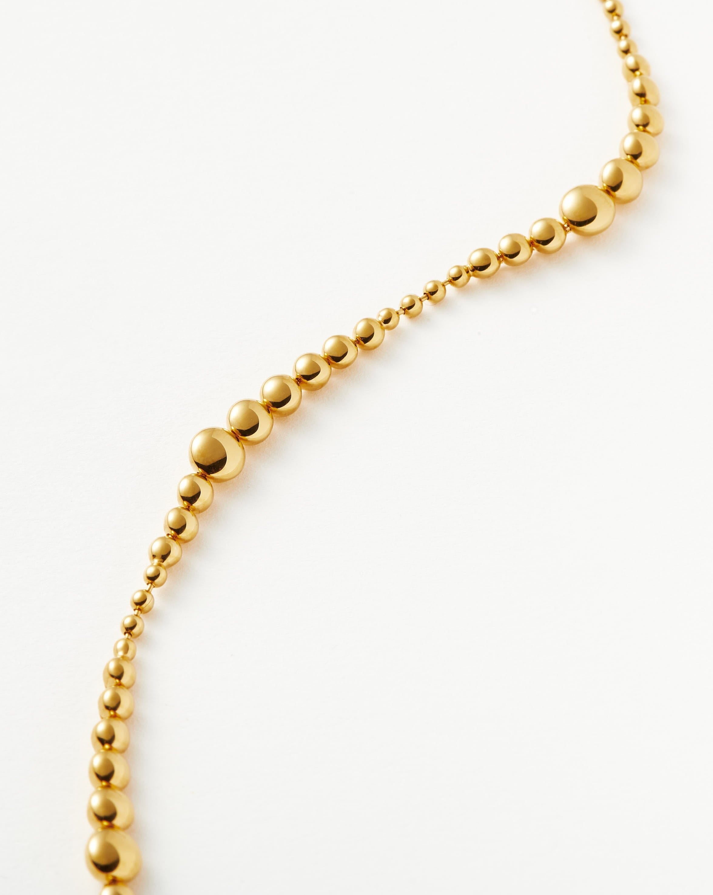 Graduated Beaded Bracelet | 18ct Gold Vermeil Bracelets Missoma 