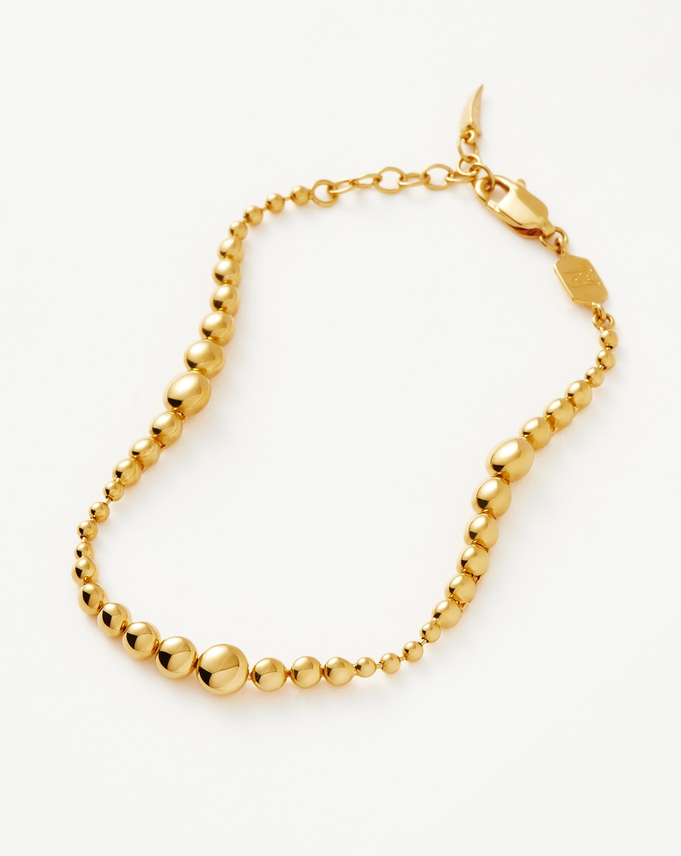 Graduated Beaded Bracelet | 18ct Gold Vermeil Bracelets Missoma 