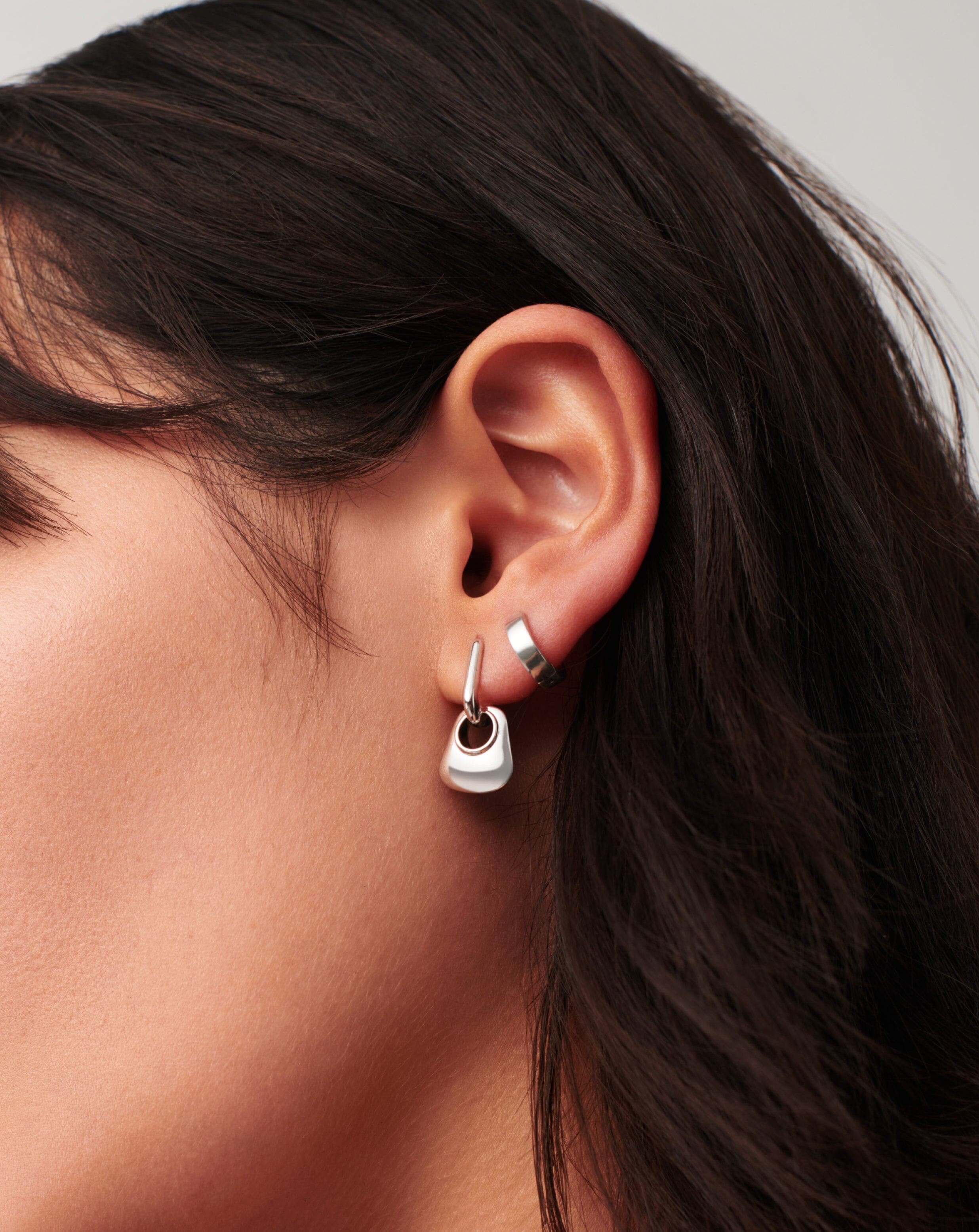 Hera Mini Charm Hoop Earrings Earrings Missoma 