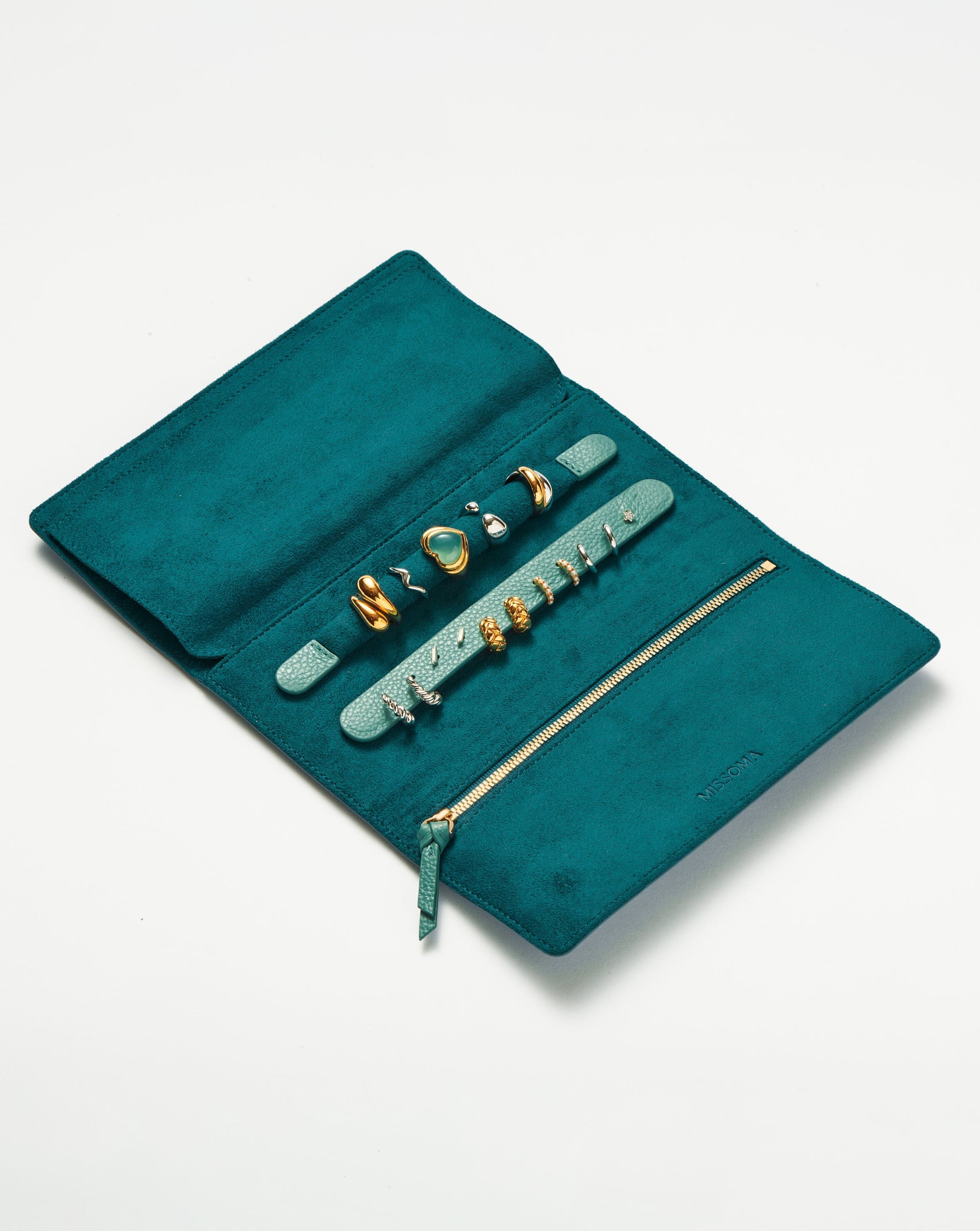 Leather Jewellery Roll | Lapis Blue Accessories Missoma 