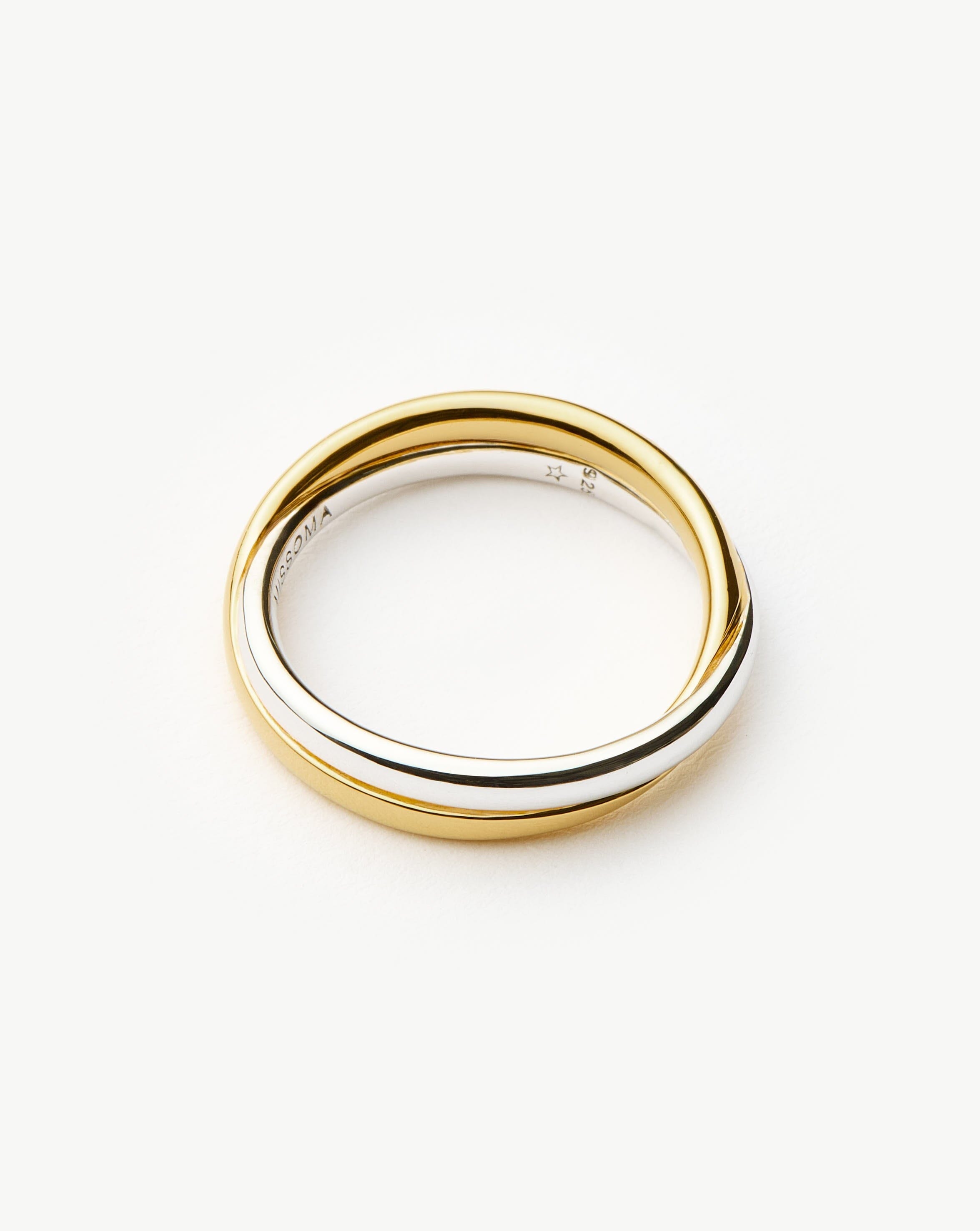 Lucy Williams Entwine Ring | Mixed Metal Ring Missoma 