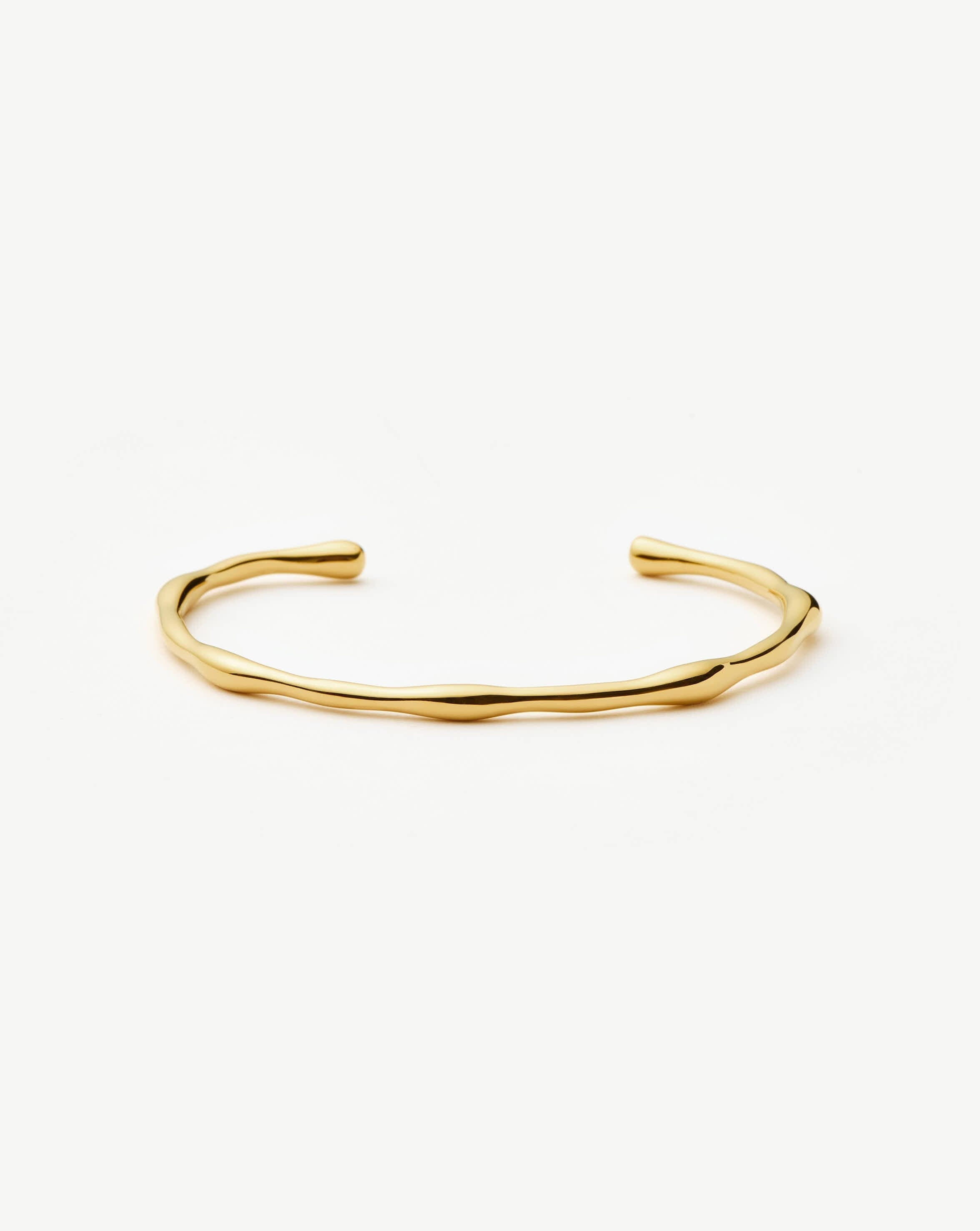 Molten Cuff Bracelet | 18ct Gold Plated Bracelets Missoma 