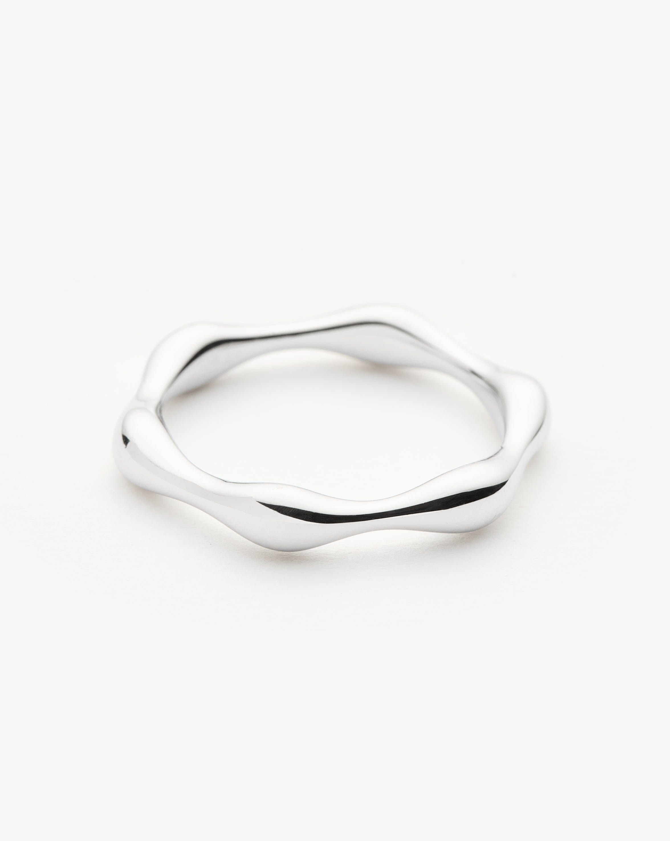 Molten Stacking Ring | Sterling Silver Rings Missoma 