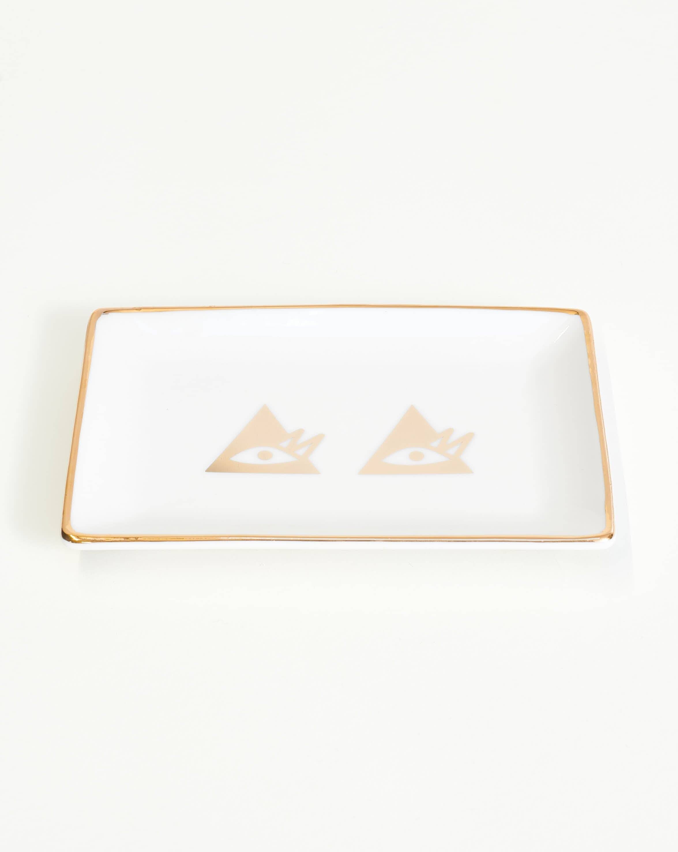 All Eyes on You Trinket Tray | Ceramic Homeware Missoma 