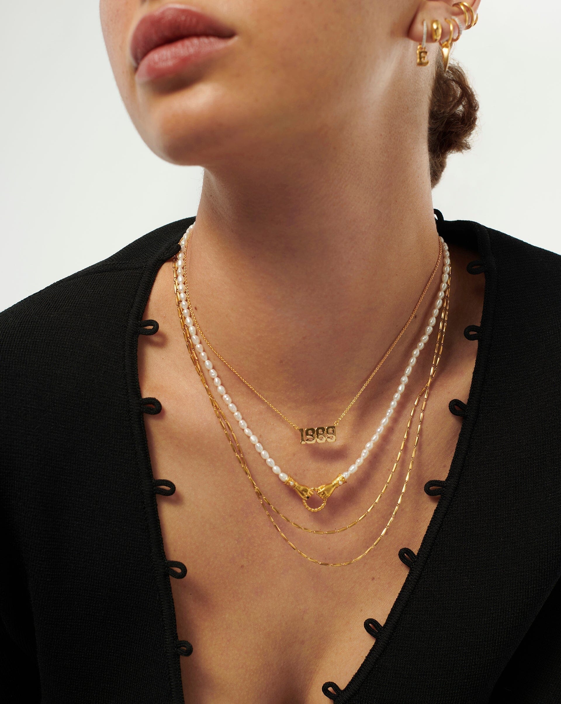 Birth Year Necklace - Year 1989 | 18ct Gold Plated Vermeil Necklaces Missoma 