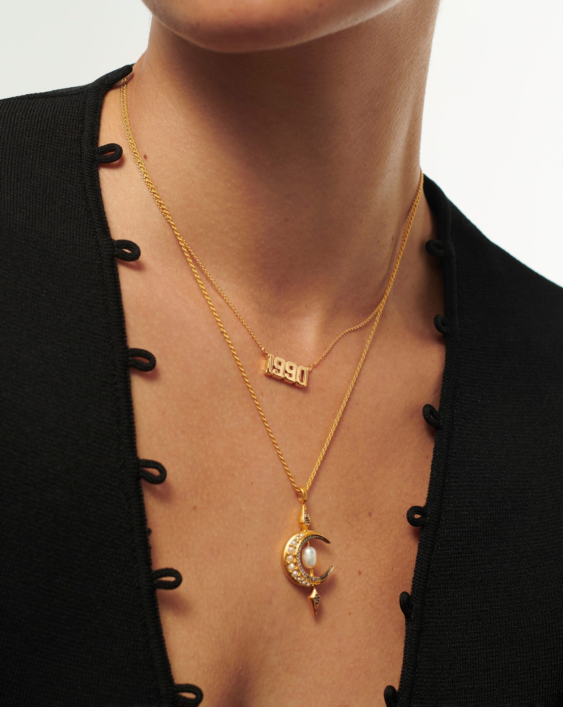 Birth Year Necklace - Year 1990 | 18ct Gold Plated Vermeil Necklaces Missoma 