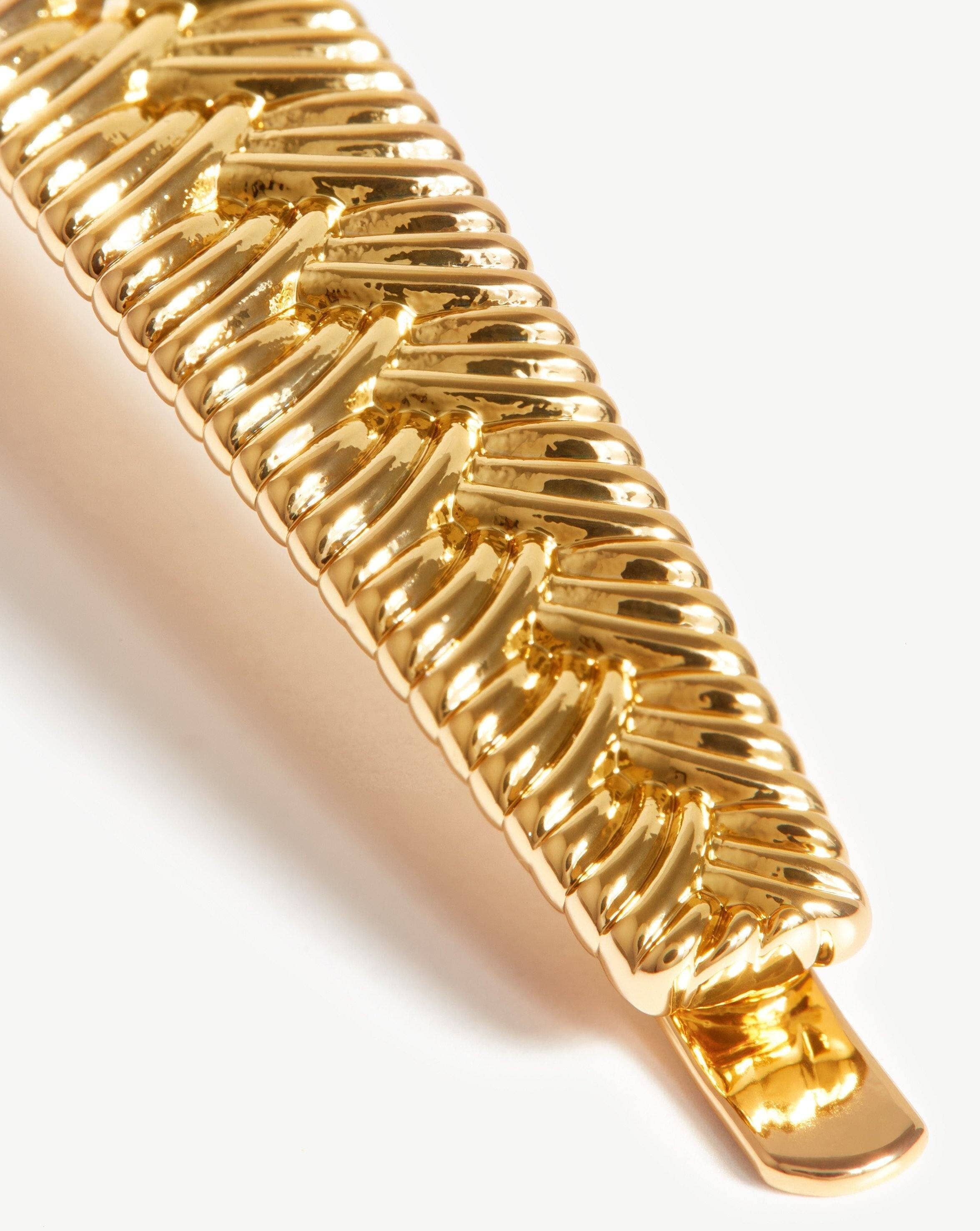 Braid Hair Clip | 18ct Gold Plated Accessories Missoma 