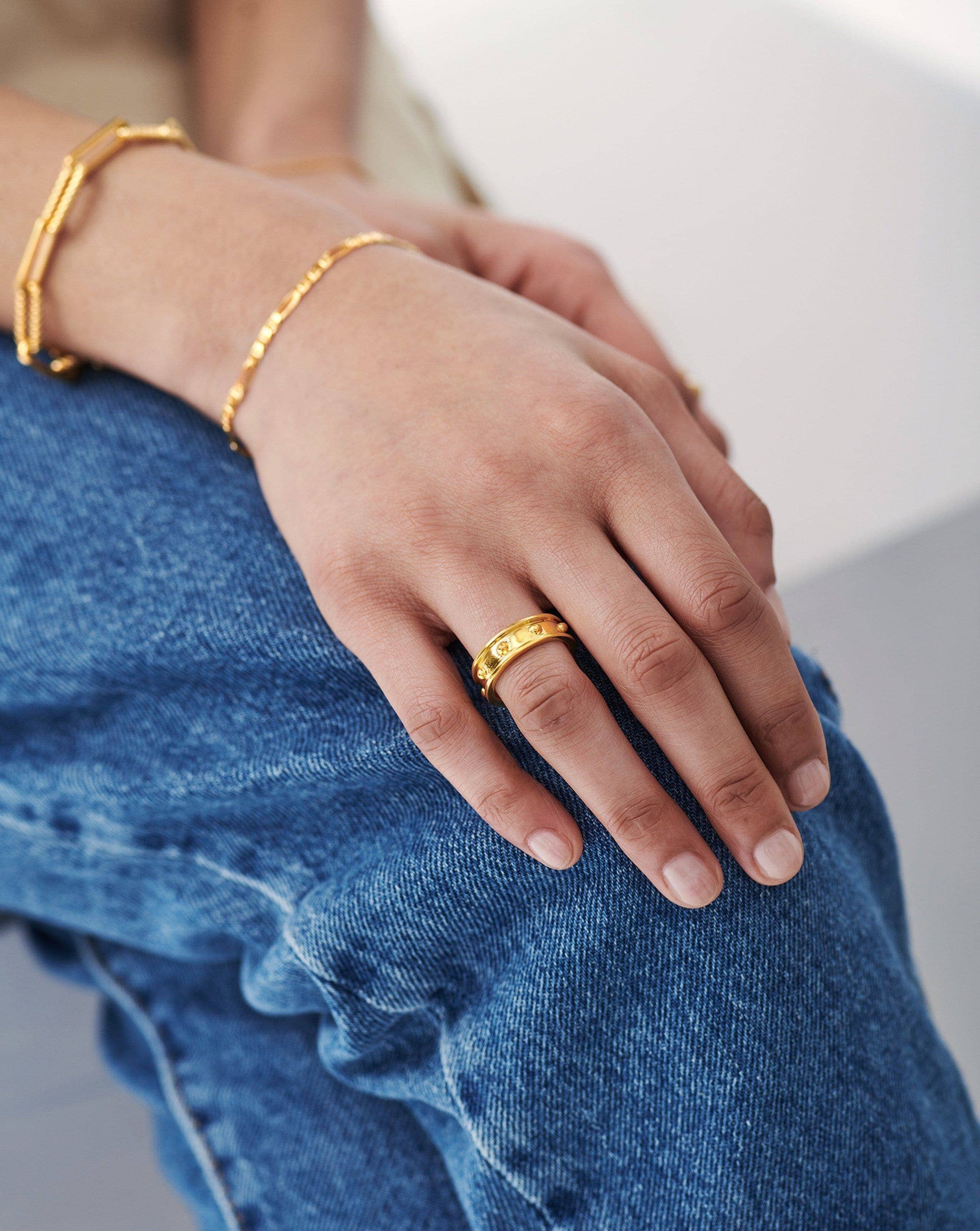 Calima Ring | 18ct Gold Plated Vermeil Rings Missoma 