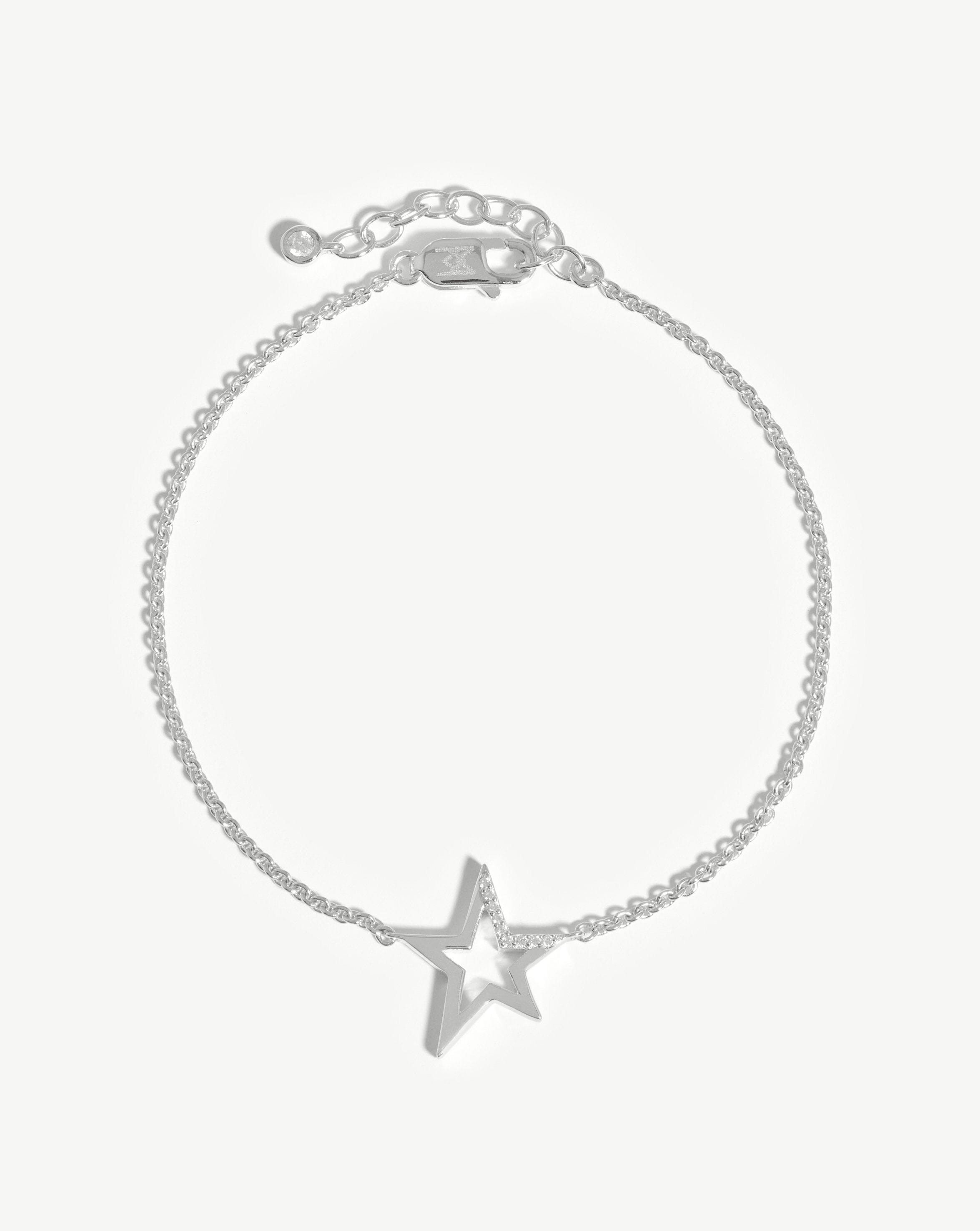 Celestial Pave Star Bracelet | Sterling Silver/Cubic Zirconia Bracelets Missoma 