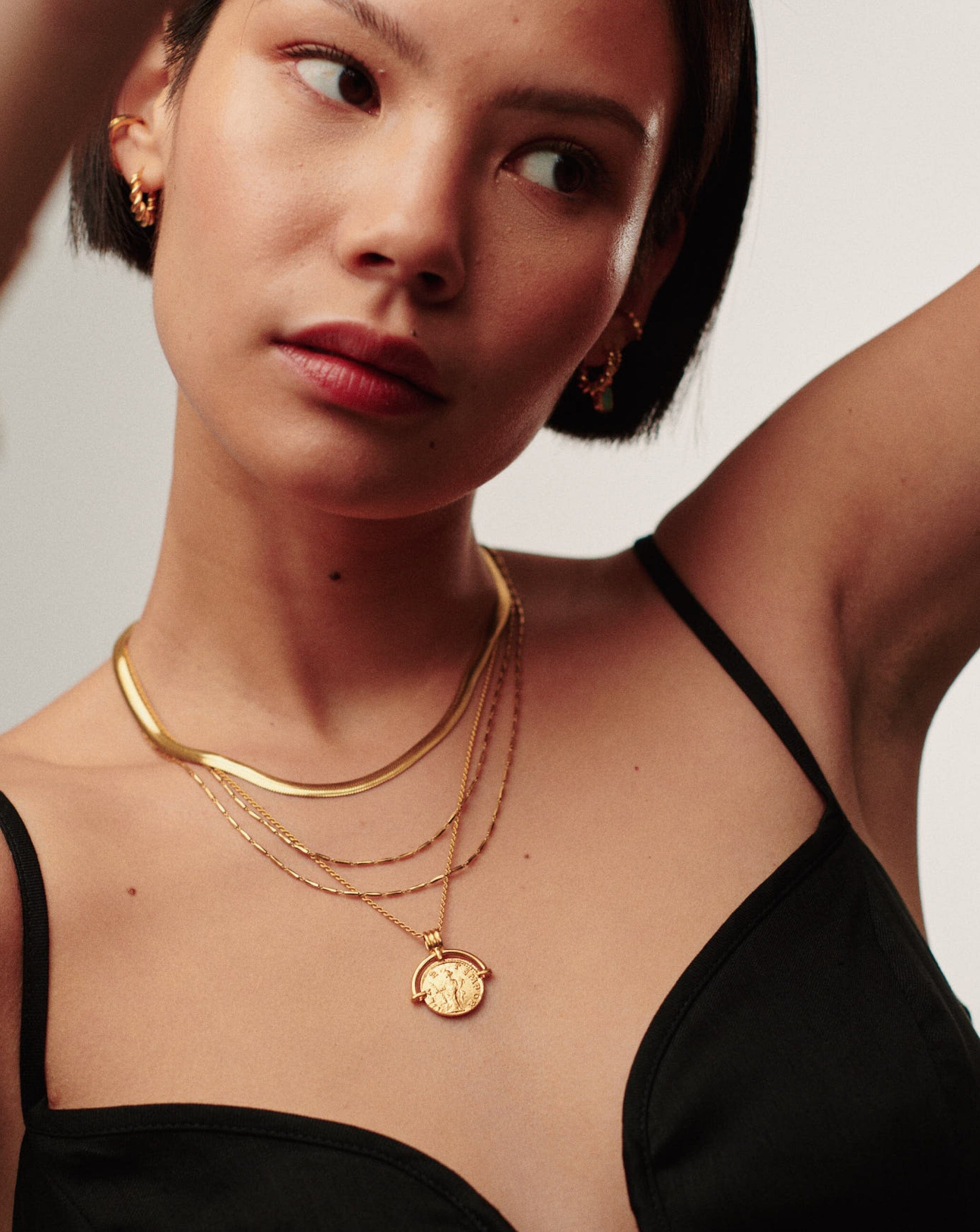 Flat Snake Chain Necklace Necklaces Missoma 