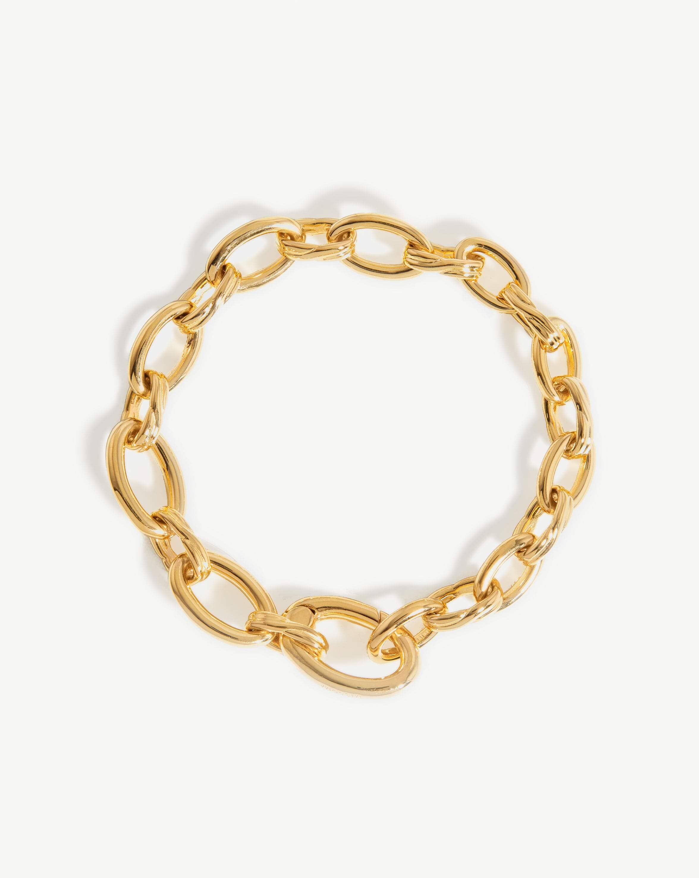 Graduated Oval Chain Bracelet Bracelets Missoma 