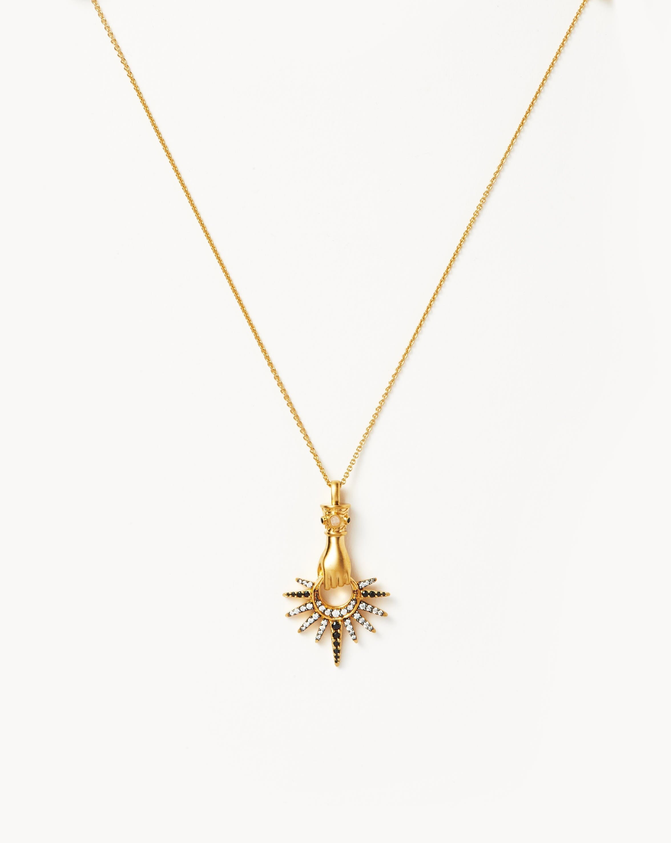 Harris Reed Star Catcher Pendant Necklace | 18ct Gold Plated Vermeil/Pearl Necklaces Missoma 18ct Gold Plated Vermeil/Pearl 