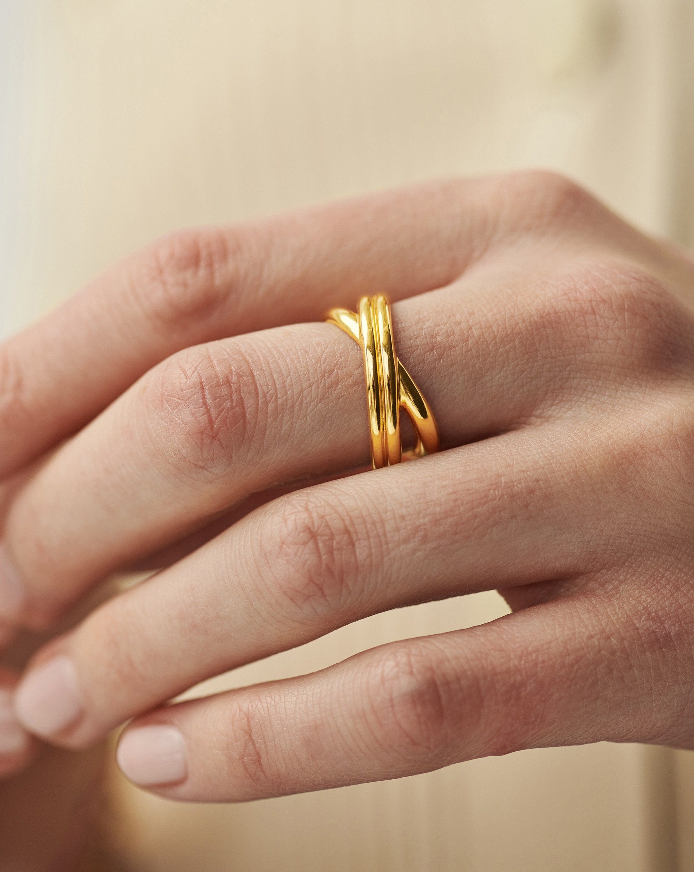 Infini Ring | 18ct Gold Plated Vermeil Rings Missoma 