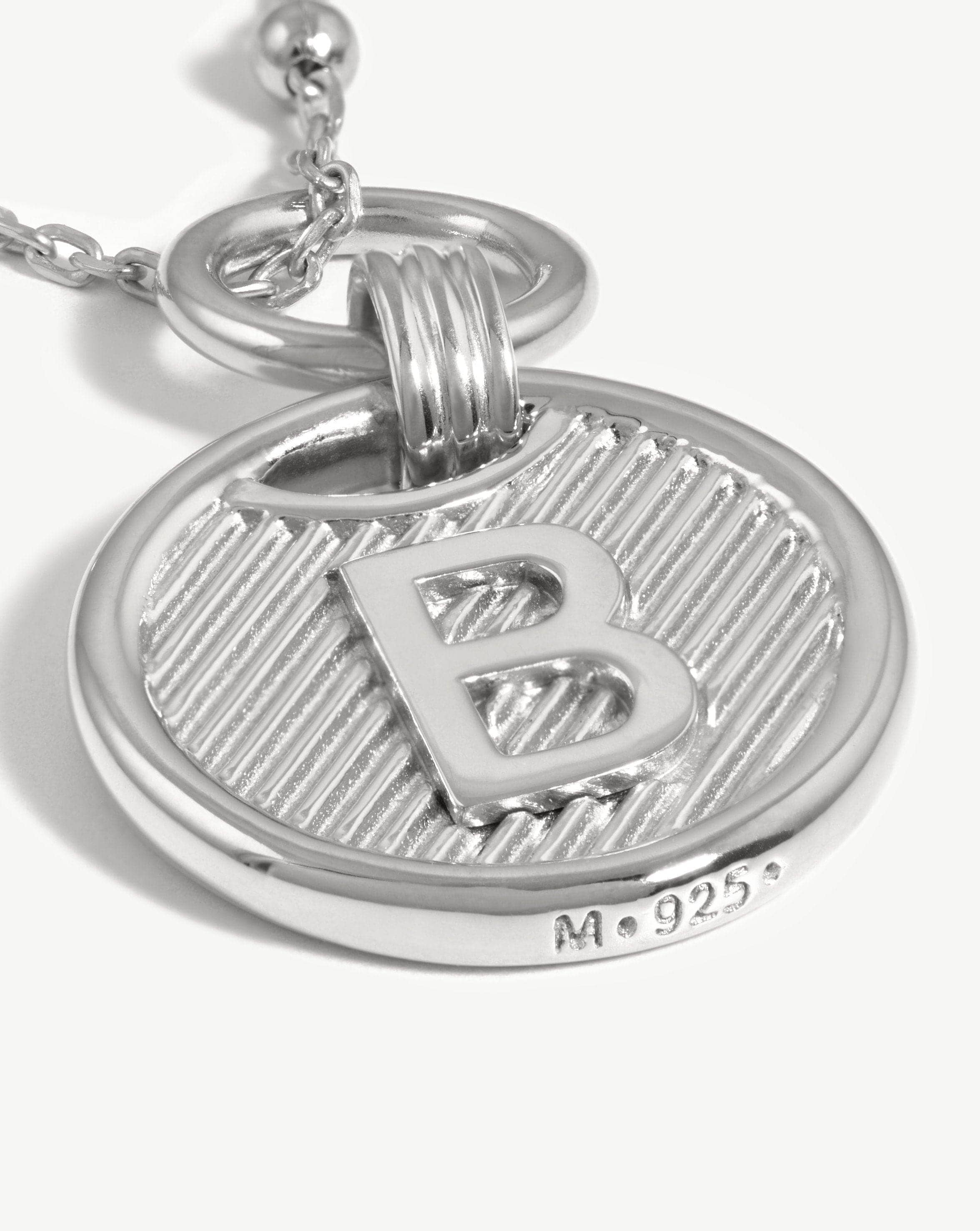 Initial Pendant Necklace - Initial A | Sterling Silver Necklaces Missoma 