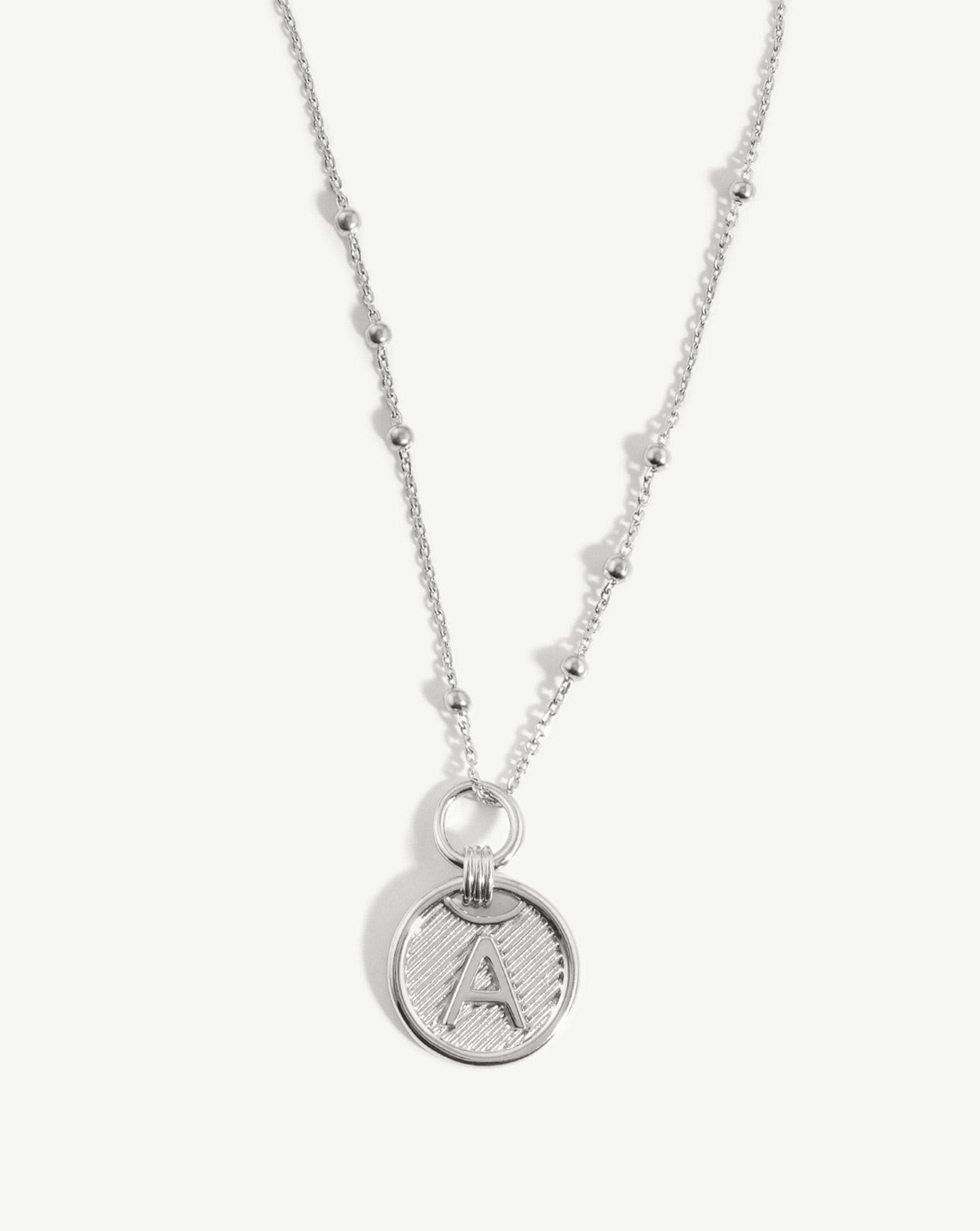 Initial Pendant Necklace - Initial A | Sterling Silver Necklaces Missoma 