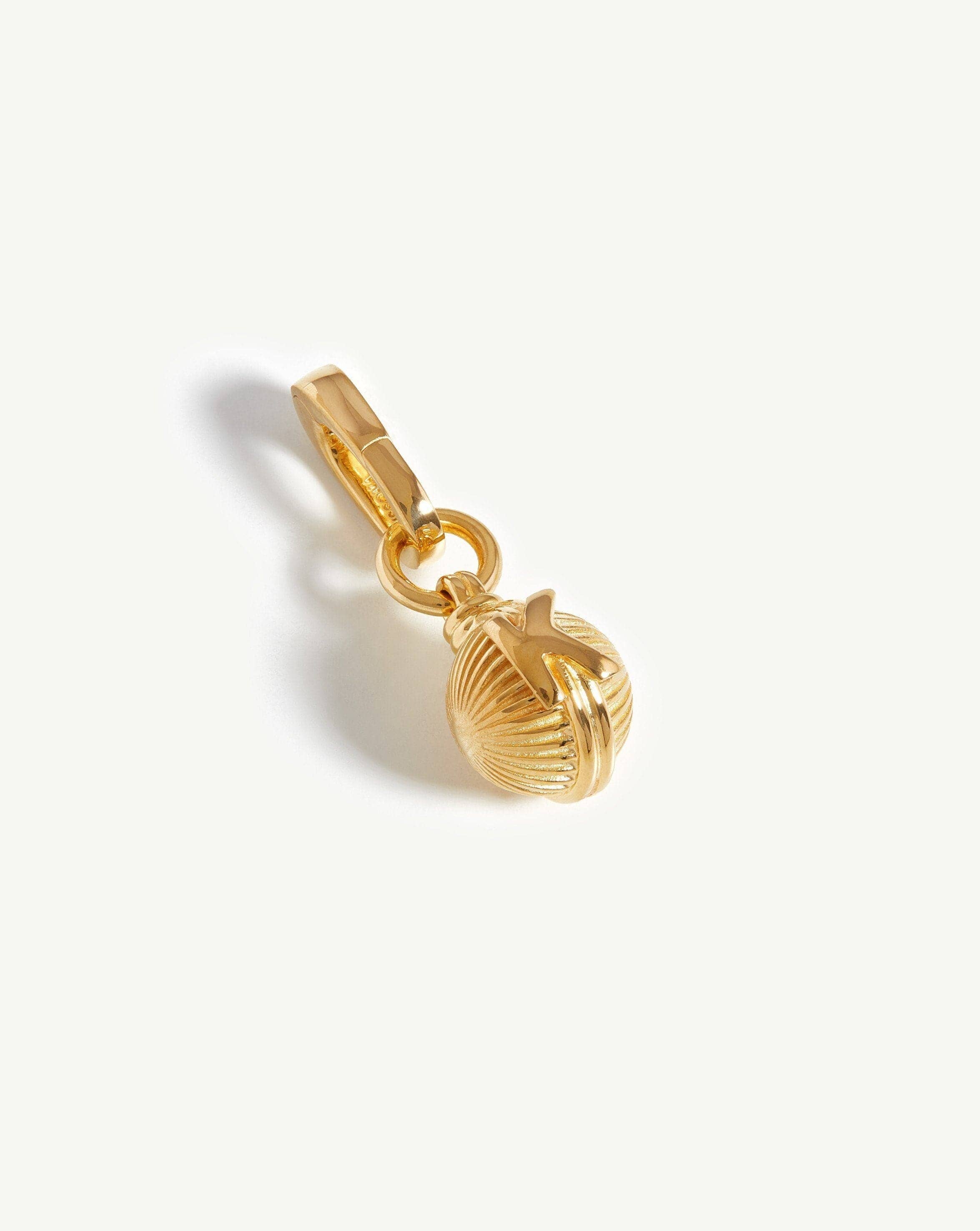 Initial Sphere Clip-On Pendant - Initial K | 18ct Gold Plated Charms & Pendants Missoma 