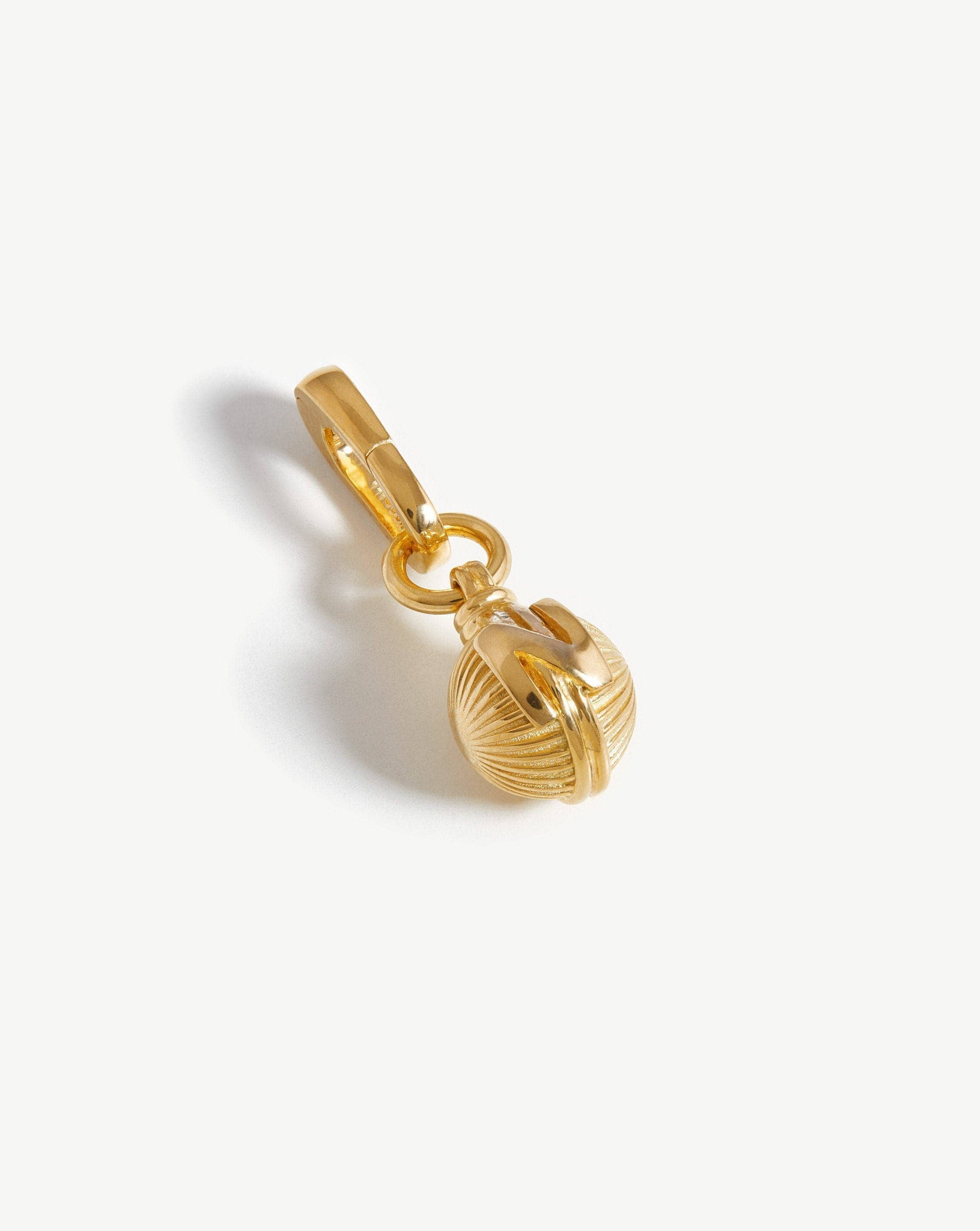 Initial Sphere Clip-On Pendant - Initial N | 18ct Gold Plated Charms & Pendants Missoma 