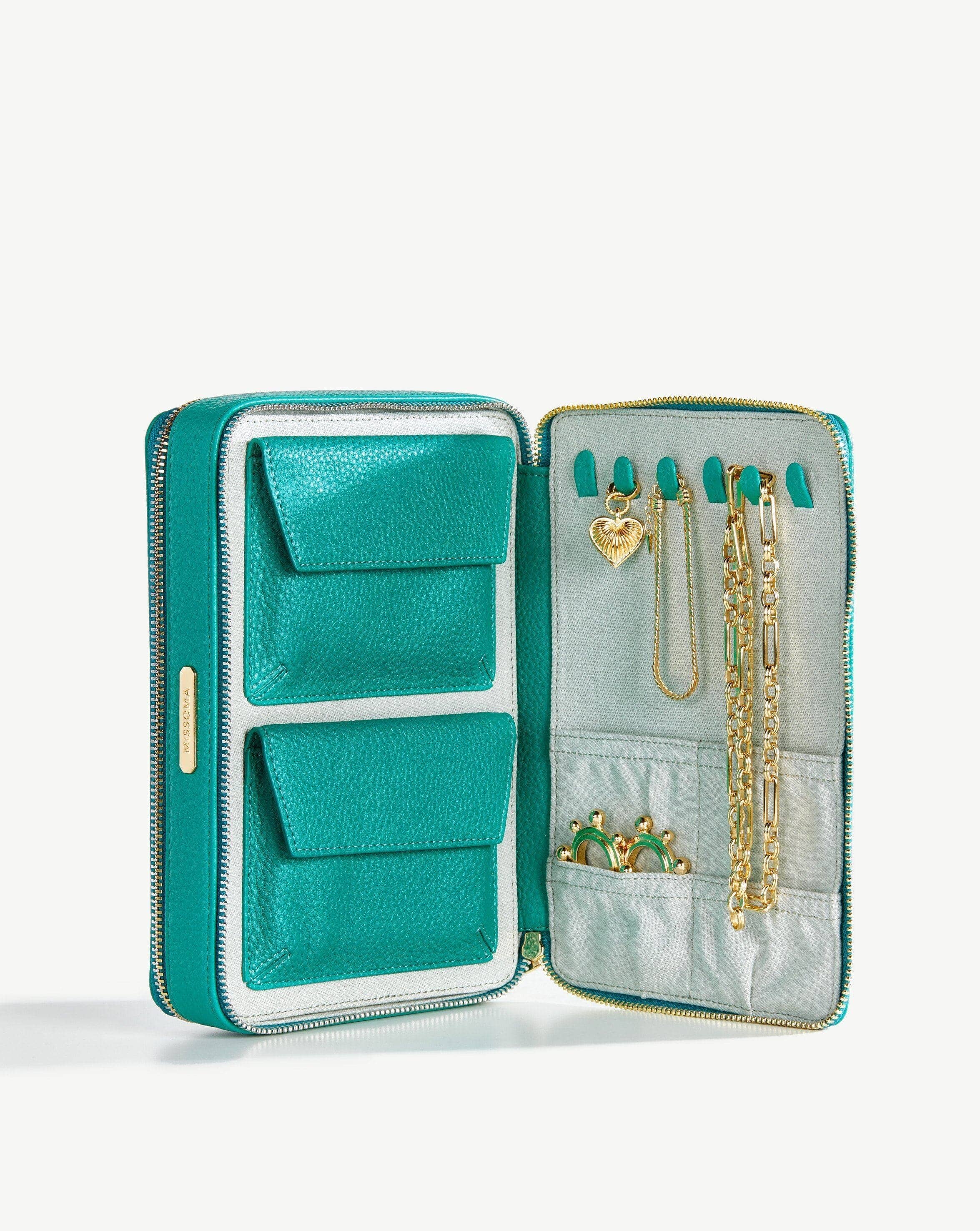 Large Jewellery Case | Emerald Green Accessories Missoma 