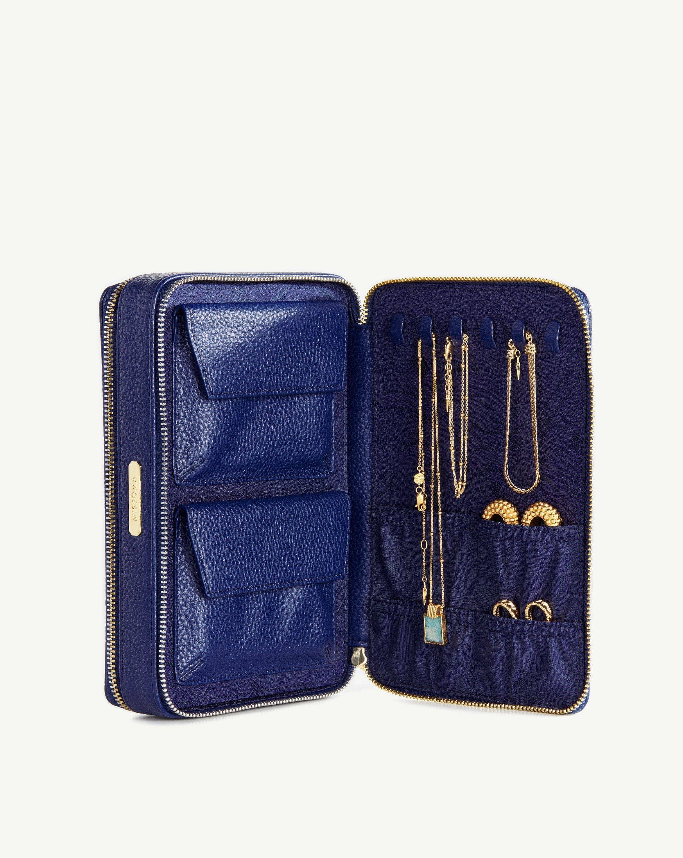 Large Jewellery Case | Midnight Blue Accessories Missoma 