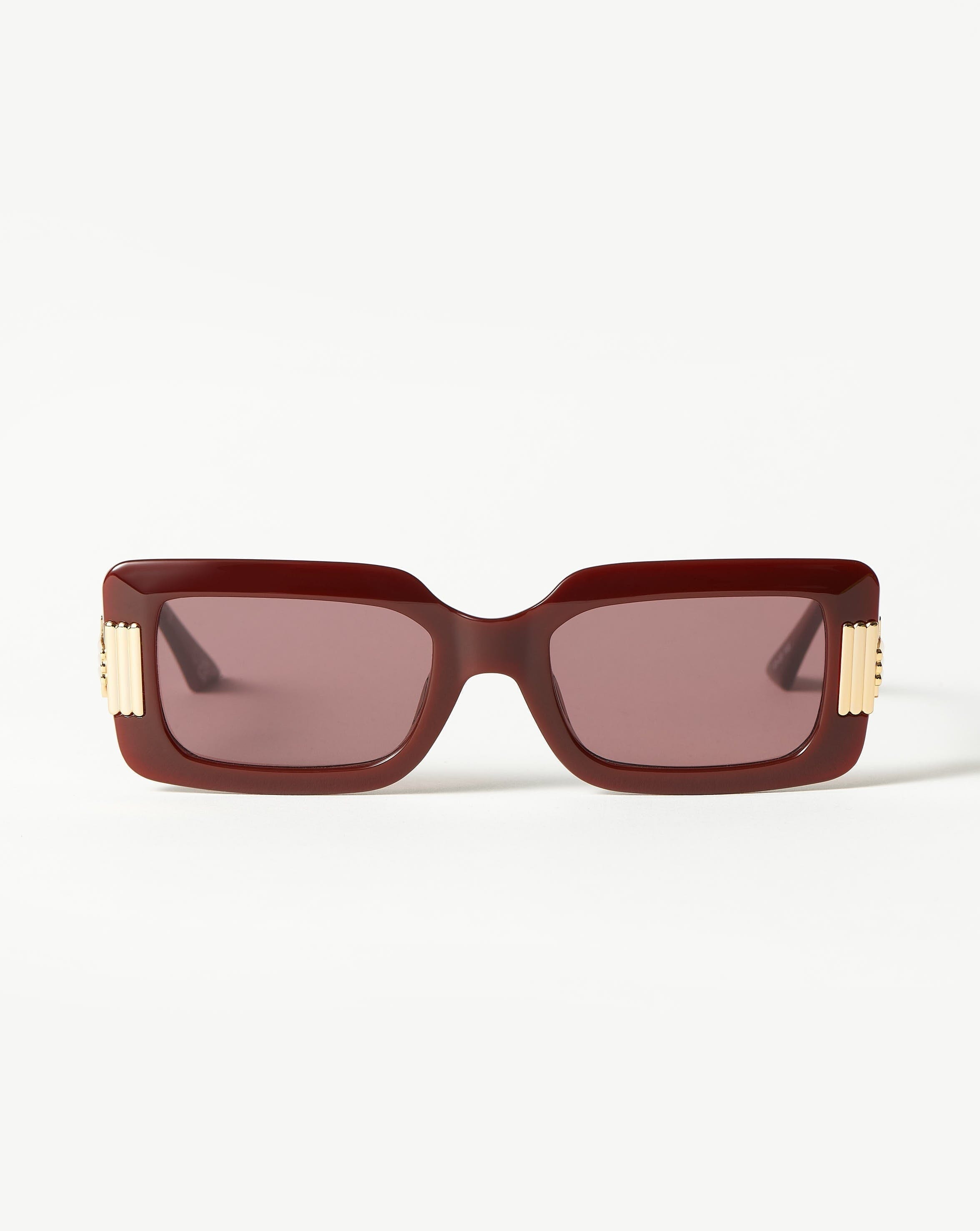Le Specs Orion Ridge Sunglasses | Burgundy Accessories Missoma 