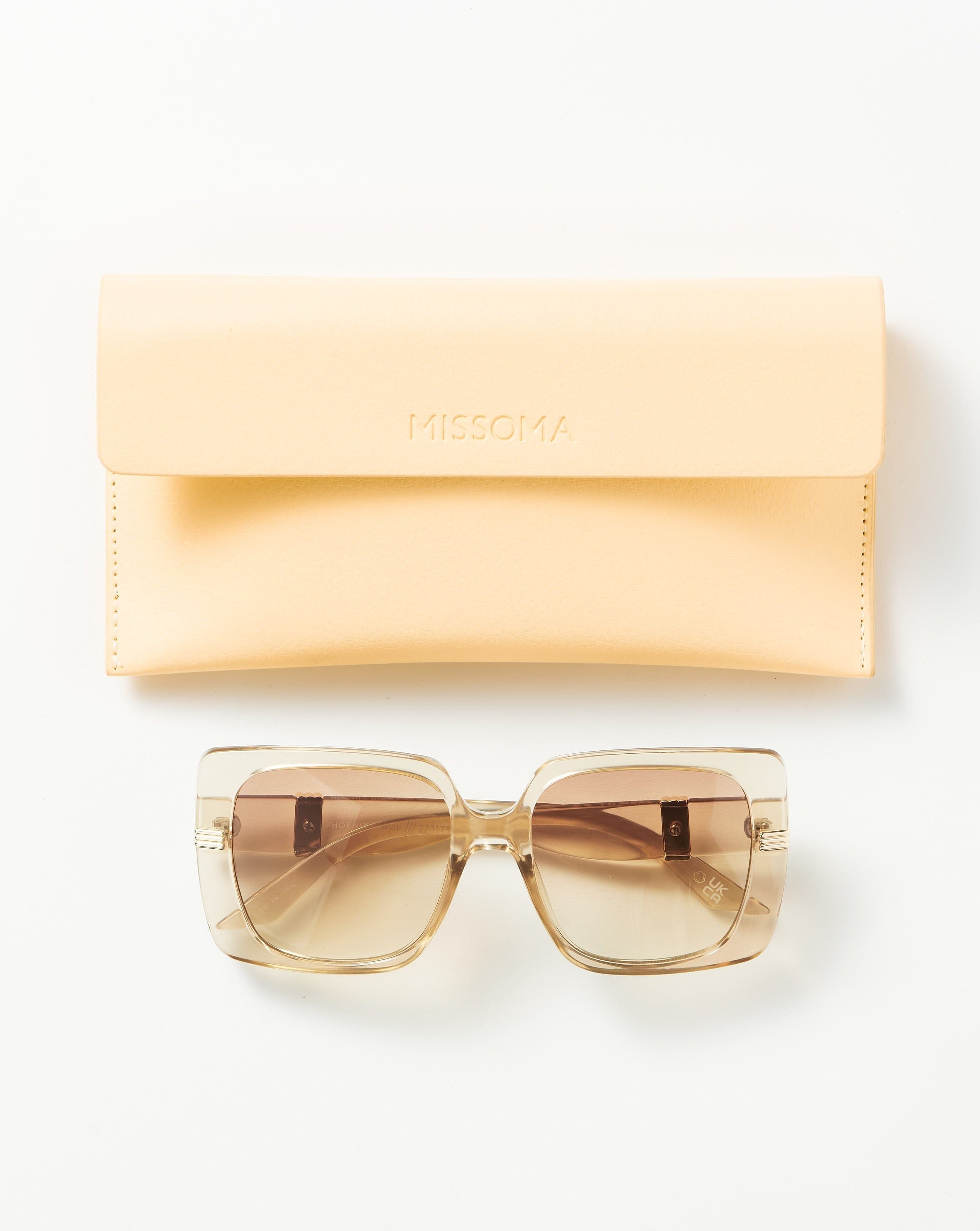 Le Specs Phoenix Ridge Oversized Square Sunglasses | Fawn Accessories Missoma 