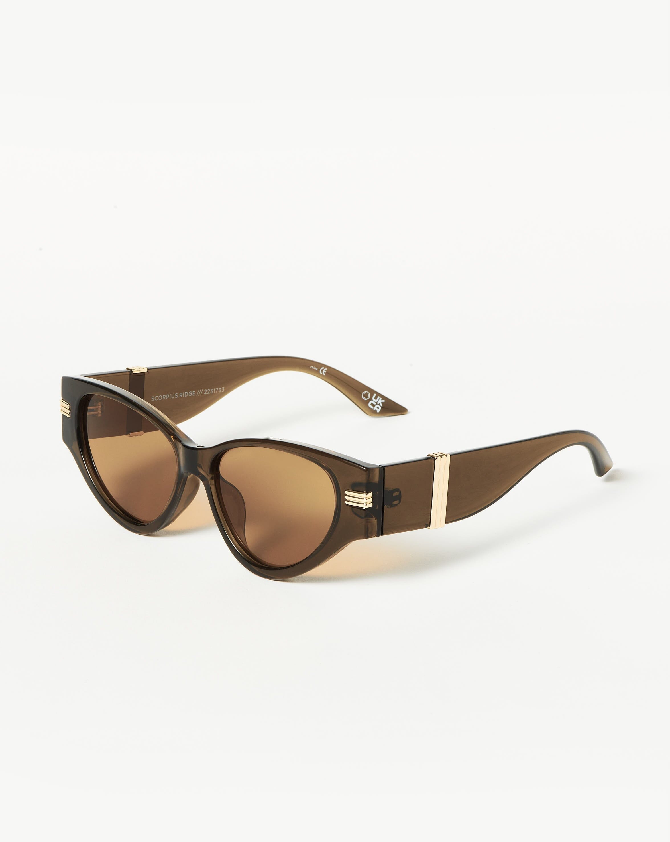 Le Specs Scorpius Ridge Cat-Eye Sunglasses | Olive Accessories Missoma 