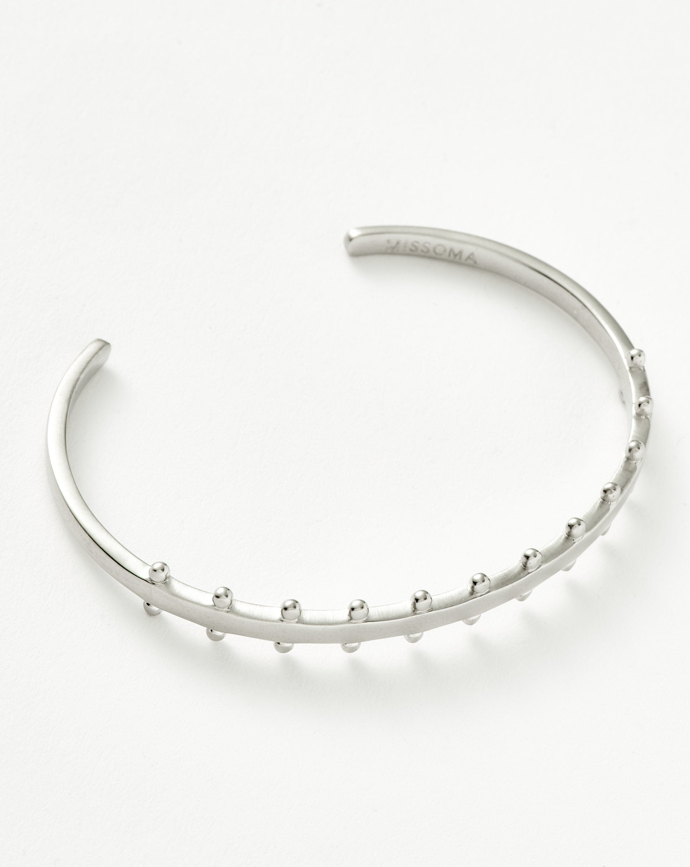 Lucy Williams Armour Cuff | Silver Plated Bracelets Missoma 