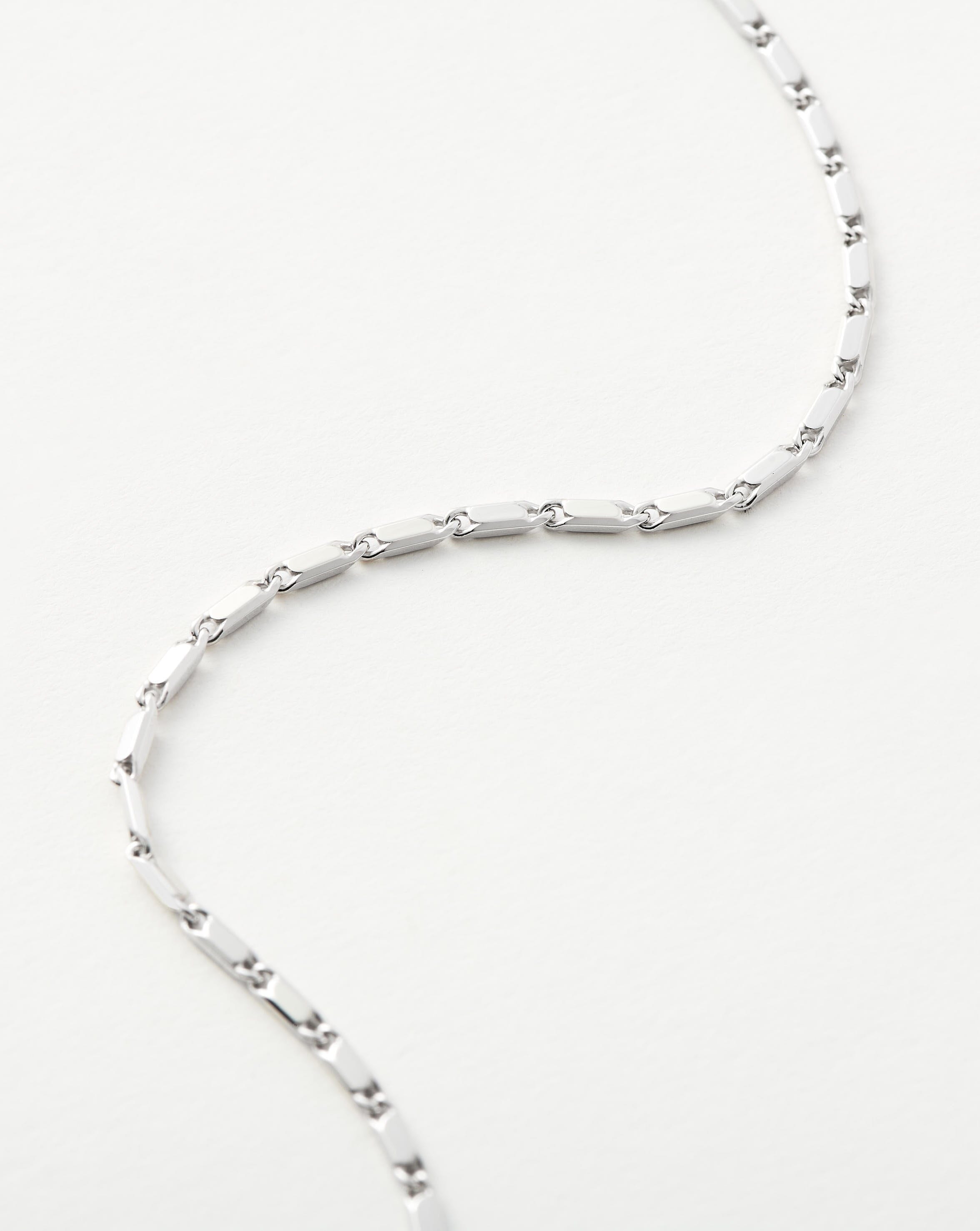 Lucy Williams Horizon Link Chain Bracelet | Sterling Silver Bracelets Missoma 