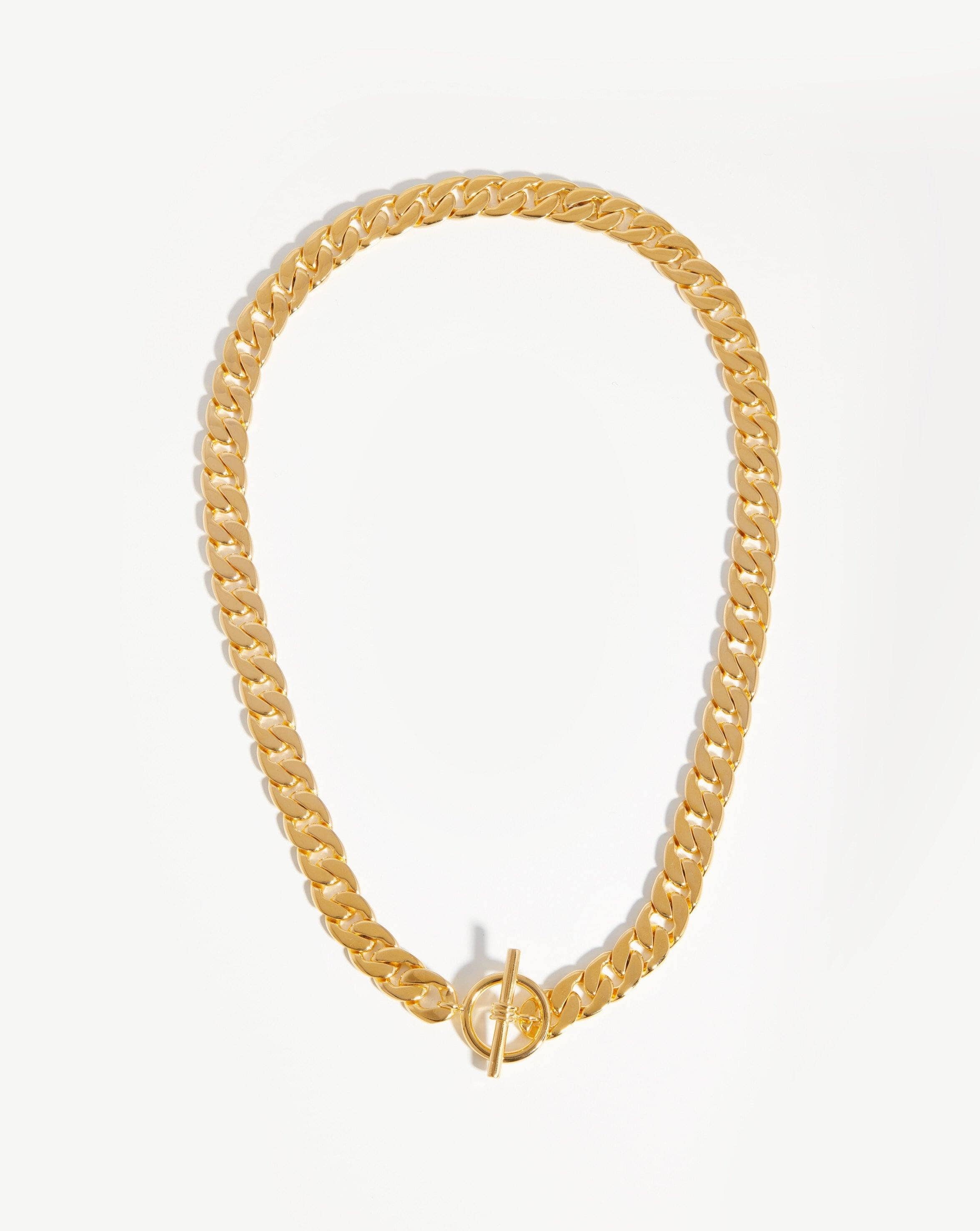 Lucy Williams T-Bar Chunky Chain Necklace Necklaces Missoma 