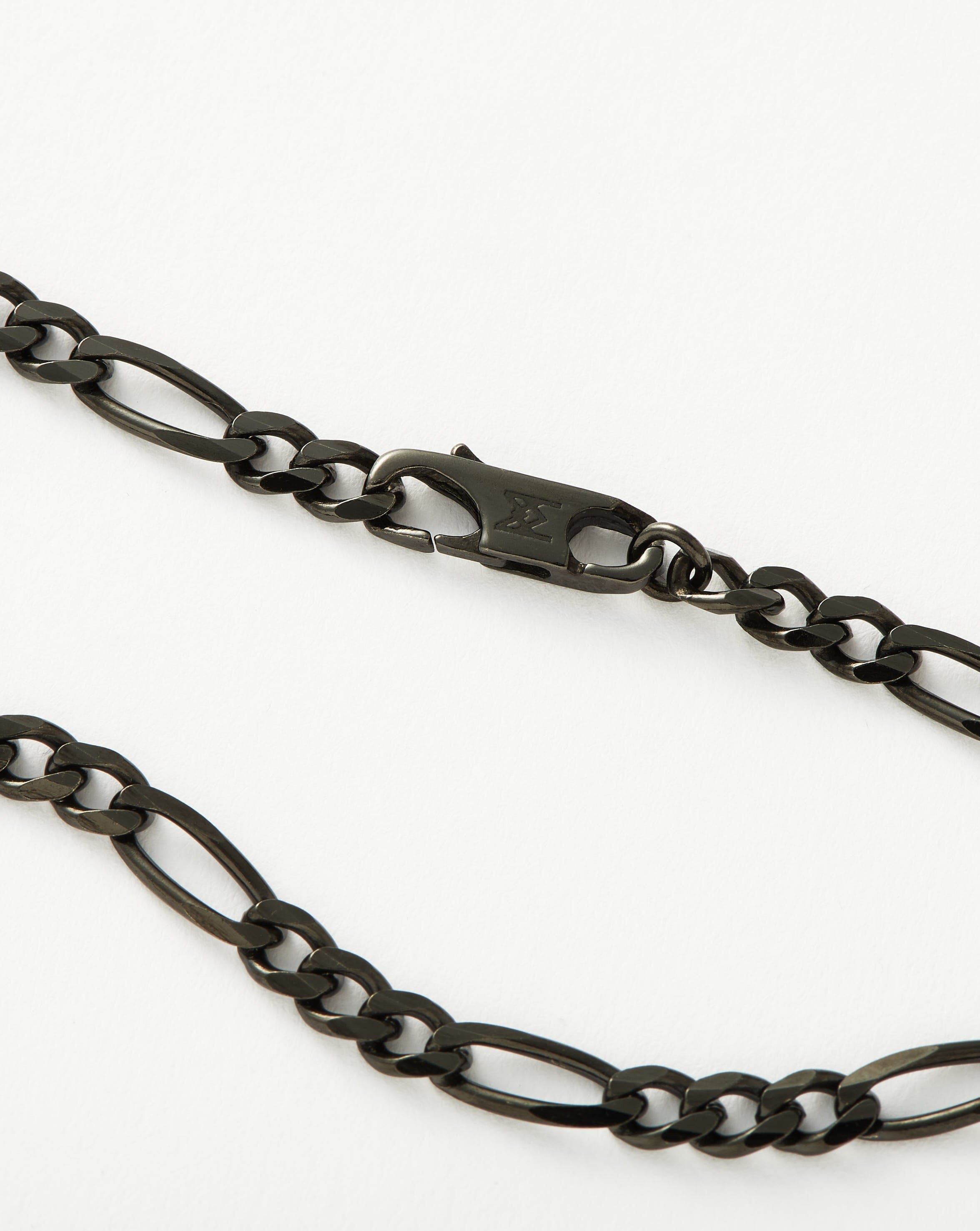 Men's Black Filia Chain Necklace | Sterling Silver Necklaces Missoma 