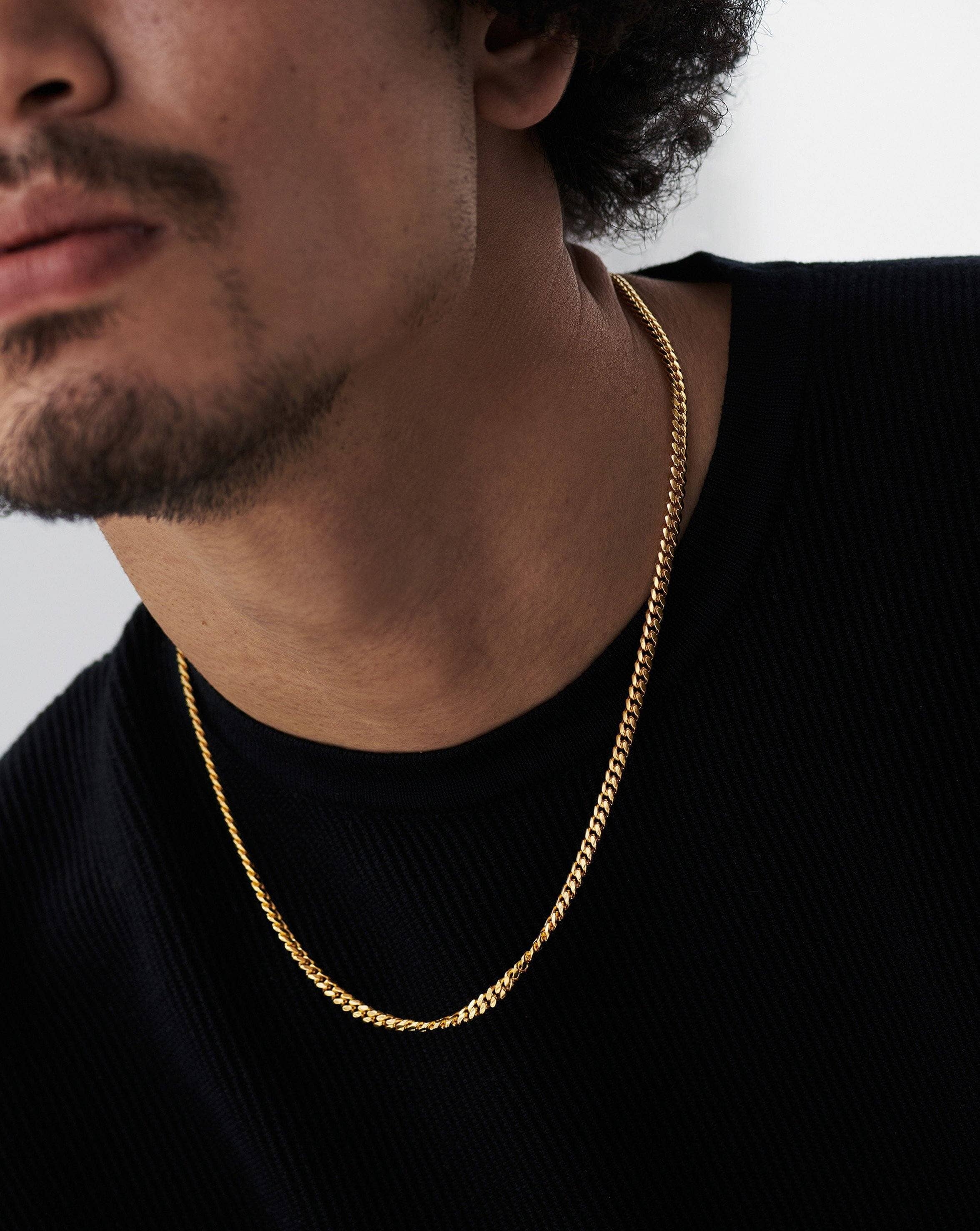 Men's Round Curb Chain Necklace Necklaces Missoma 