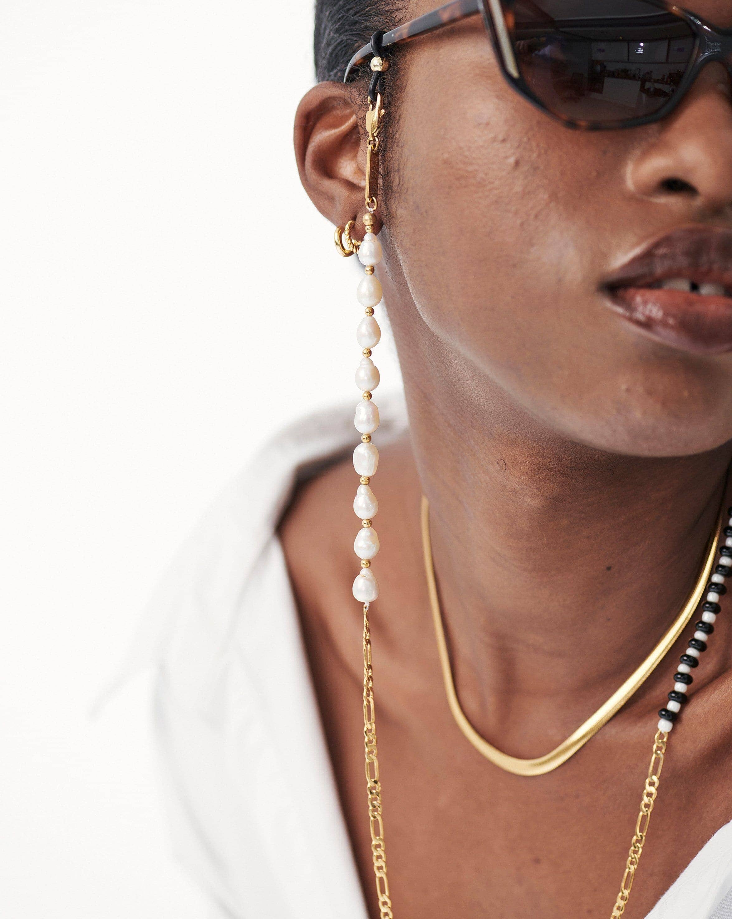 Pearl & Beaded Figaro Eyewear Chain Accessories Missoma 