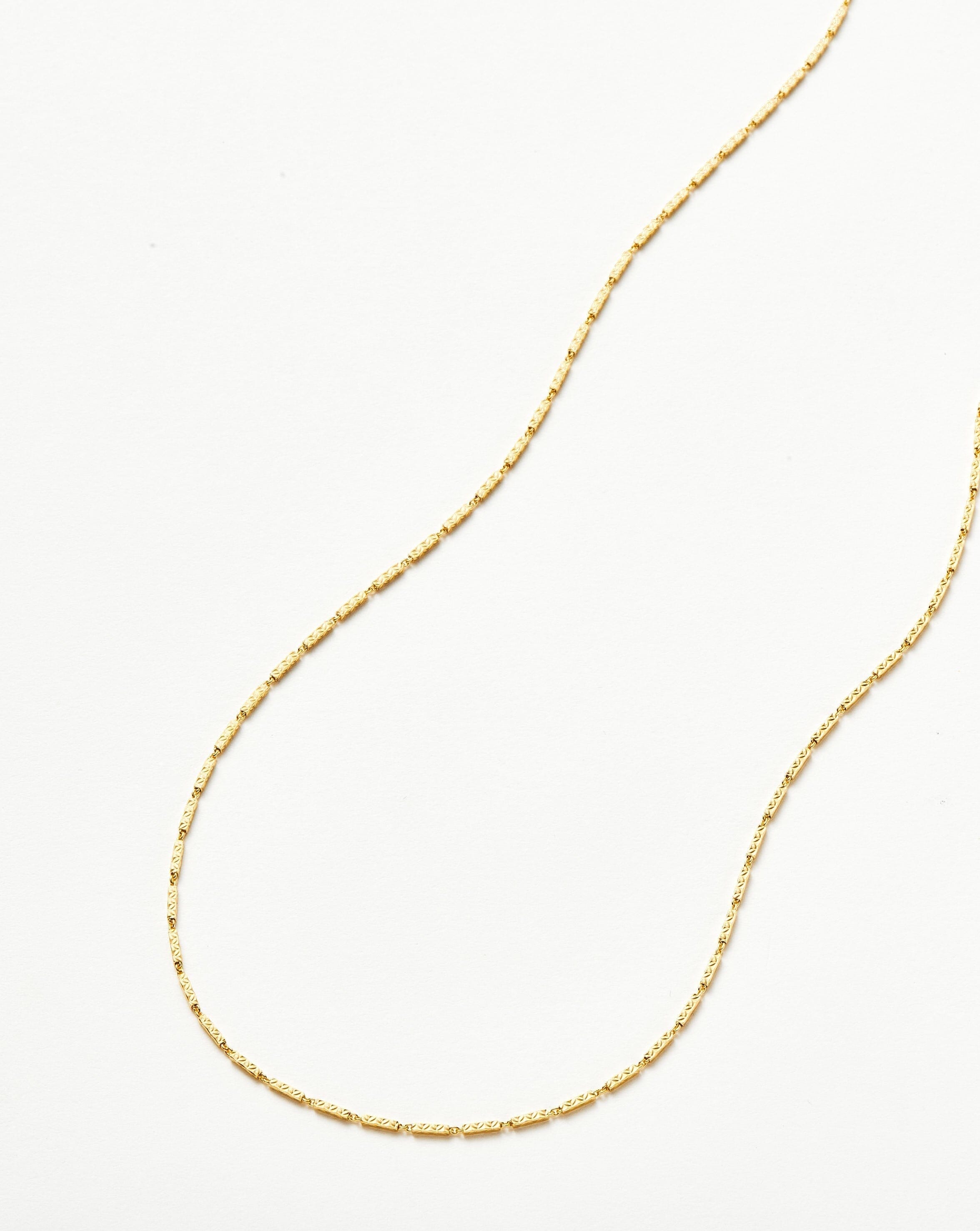 Savi Textured Link Chain Necklace Necklaces Missoma 