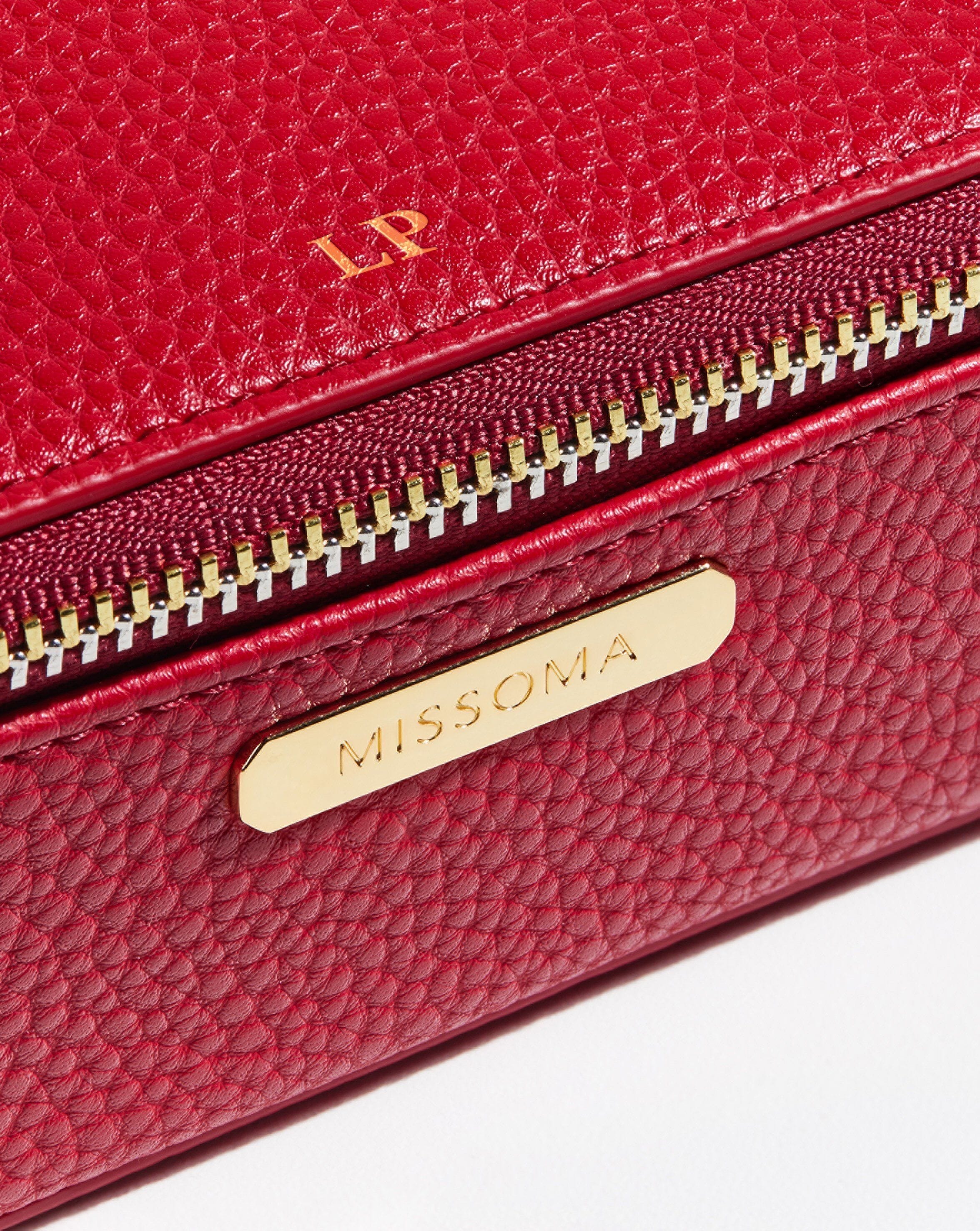Small Jewellery Case | Berry Red Accessories Missoma 