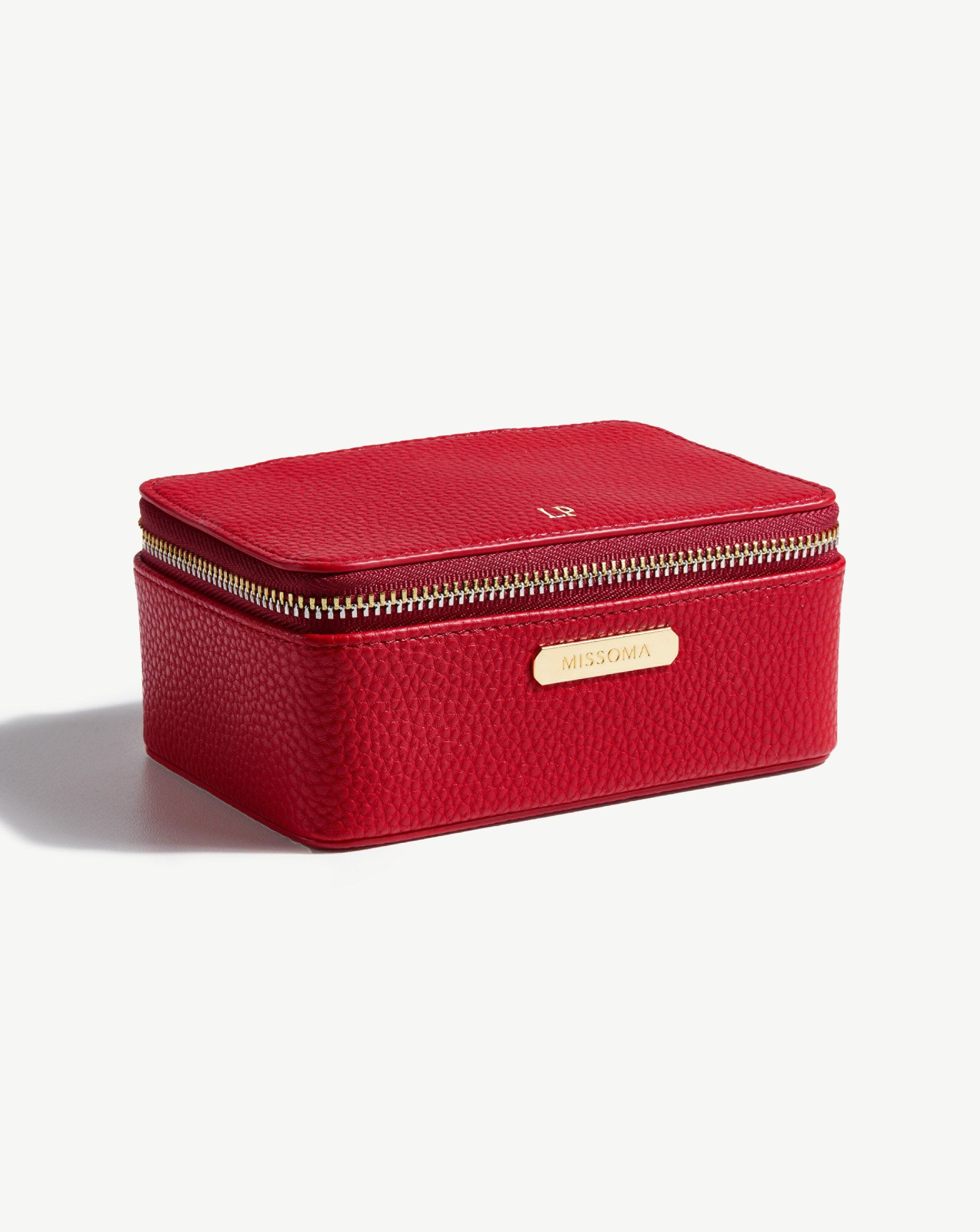 Small Jewellery Case | Berry Red Accessories Missoma 