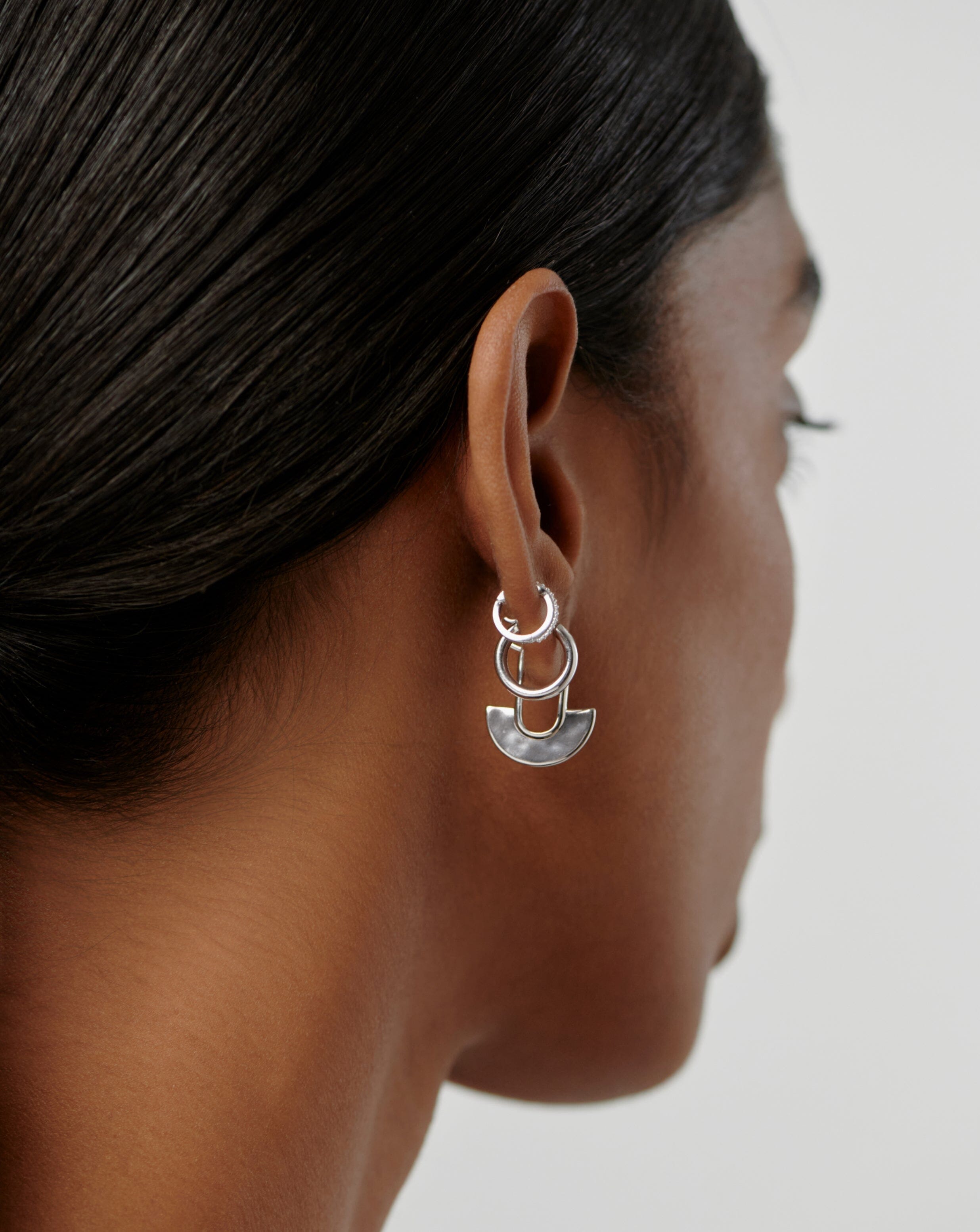 Zenyu Fan Small Hoop Earrings Earrings Missoma 